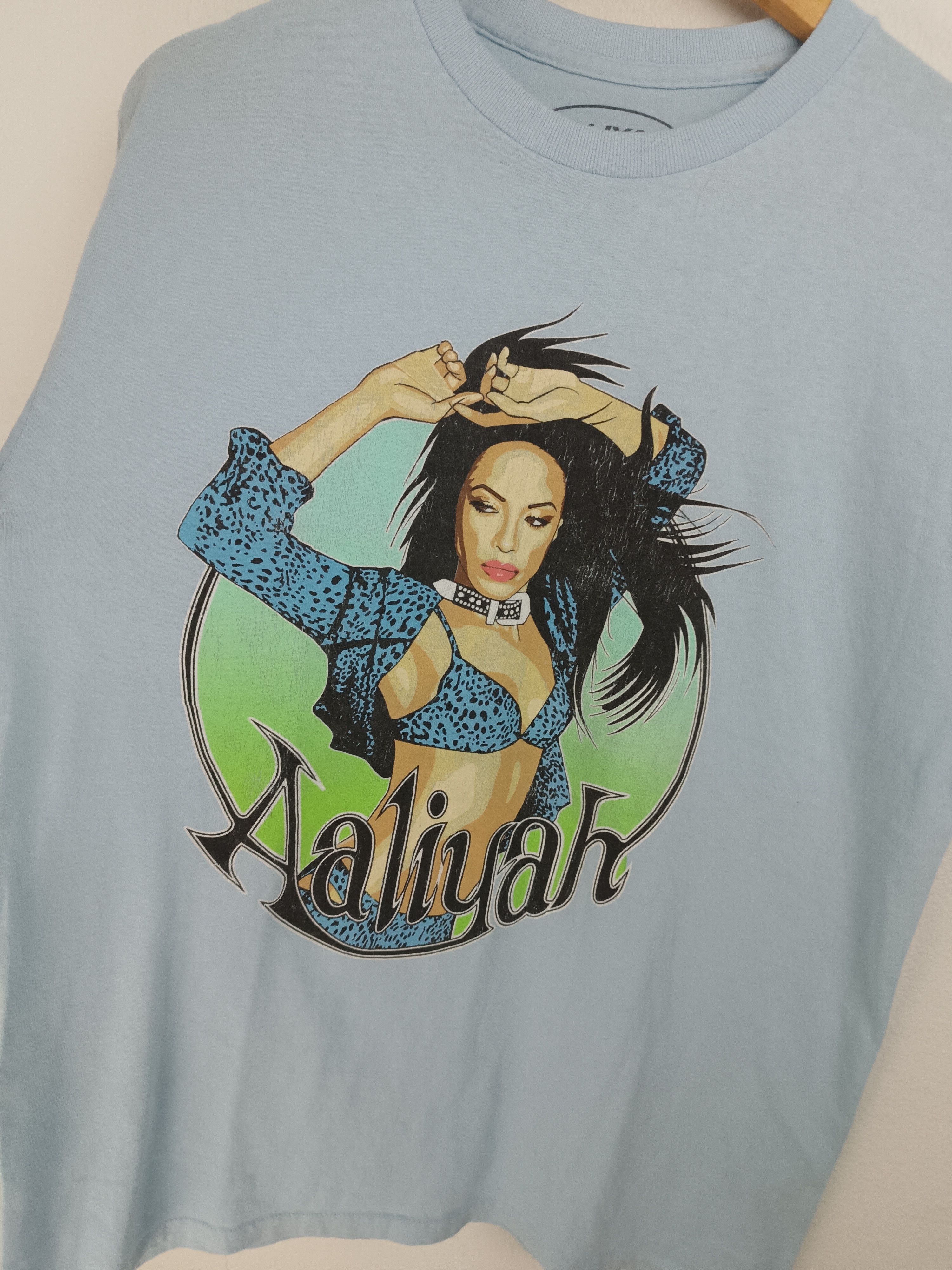Rap Tees VINTAGE AALIYAH SEXY TEE tupac biggie left eye Size US M / EU 48-50 / 2 - 9 Thumbnail