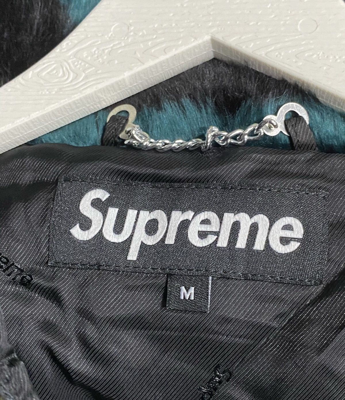 Supreme Supreme Faux Fur repeater bomber green Size US M / EU 48-50 / 2 - 3 Thumbnail