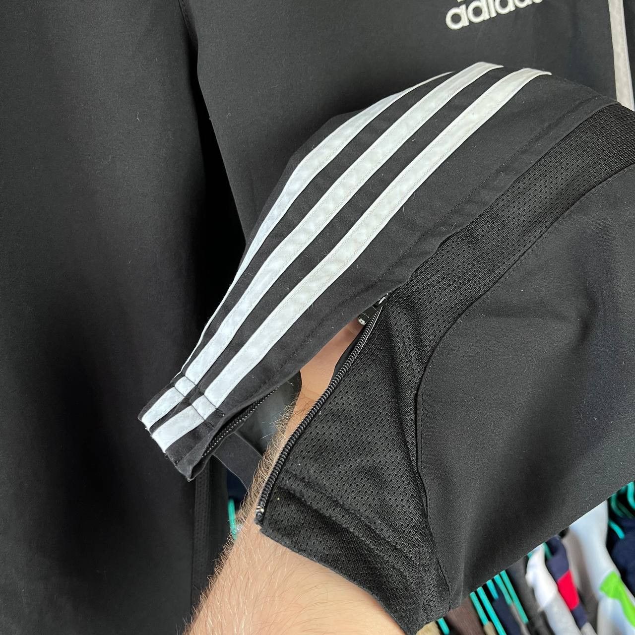 Adidas Adidas Real Madrid Nylon Football Soccer Track Pants Size US 38 / EU 54 - 8 Thumbnail