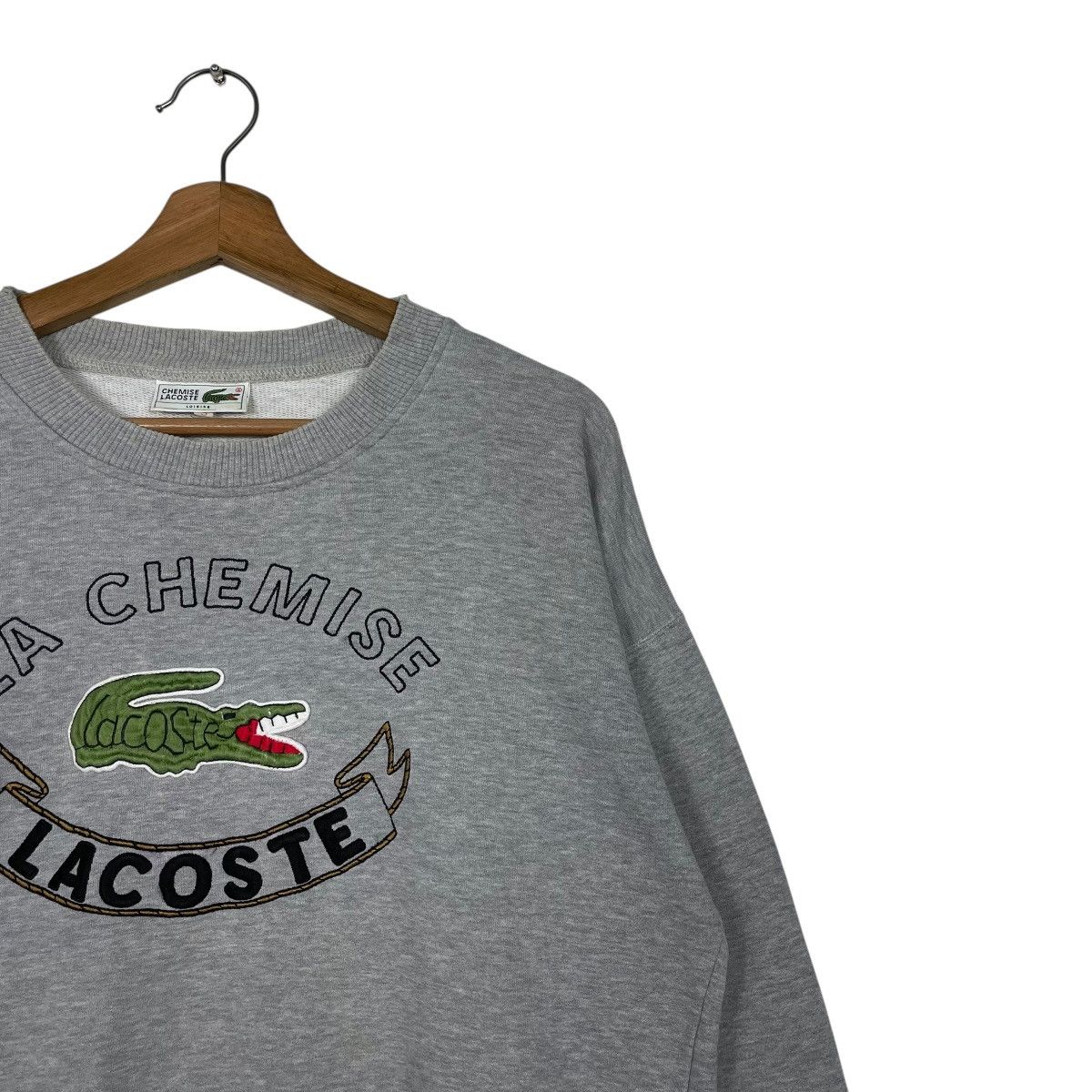 Lacoste La Chemise Lacoste Big Logo Crewneck Sweatshirt Size US S / EU 44-46 / 1 - 5 Thumbnail