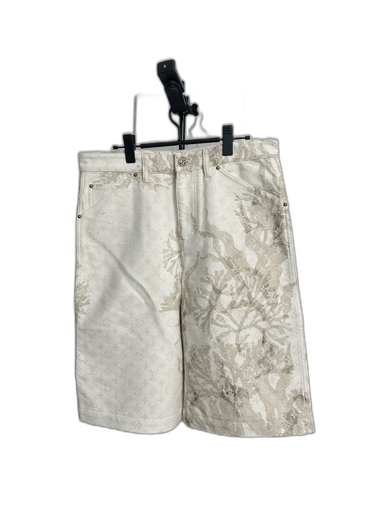 Louis Vuitton Louis Vuitton Printed Cargo Shorts Size 33-2506 Size US 33 - 1 Thumbnail