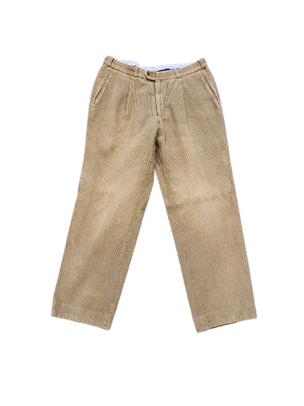 Burberry Vintage Burberry Classic Fit Corduroy Casual Pants Size US 34 / EU 50 - 1 Thumbnail