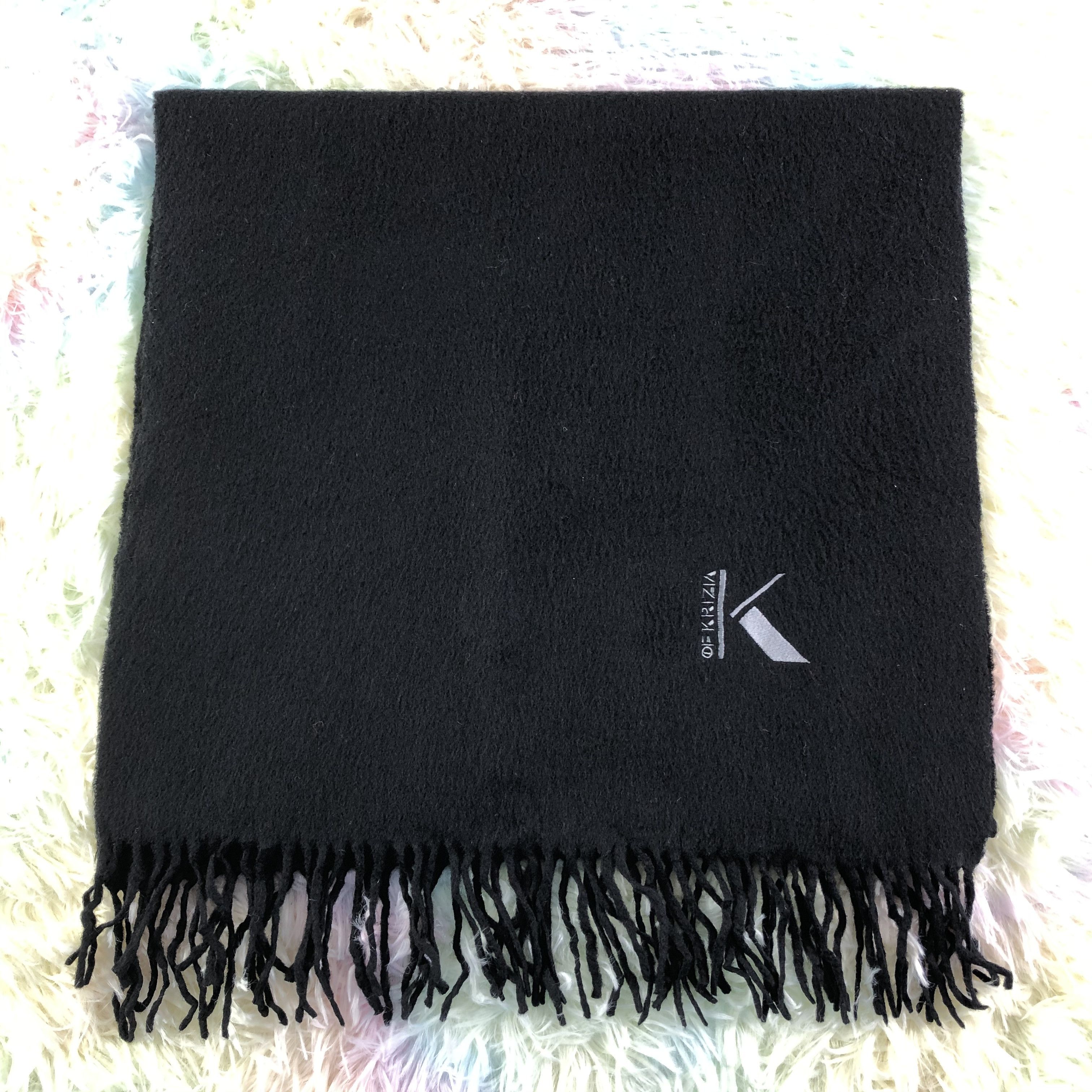 Krizia Uomo × Vintage Krizia Uomo Scarf / Muffler / Neckwear - KM534 Size ONE SIZE - 2 Thumbnail