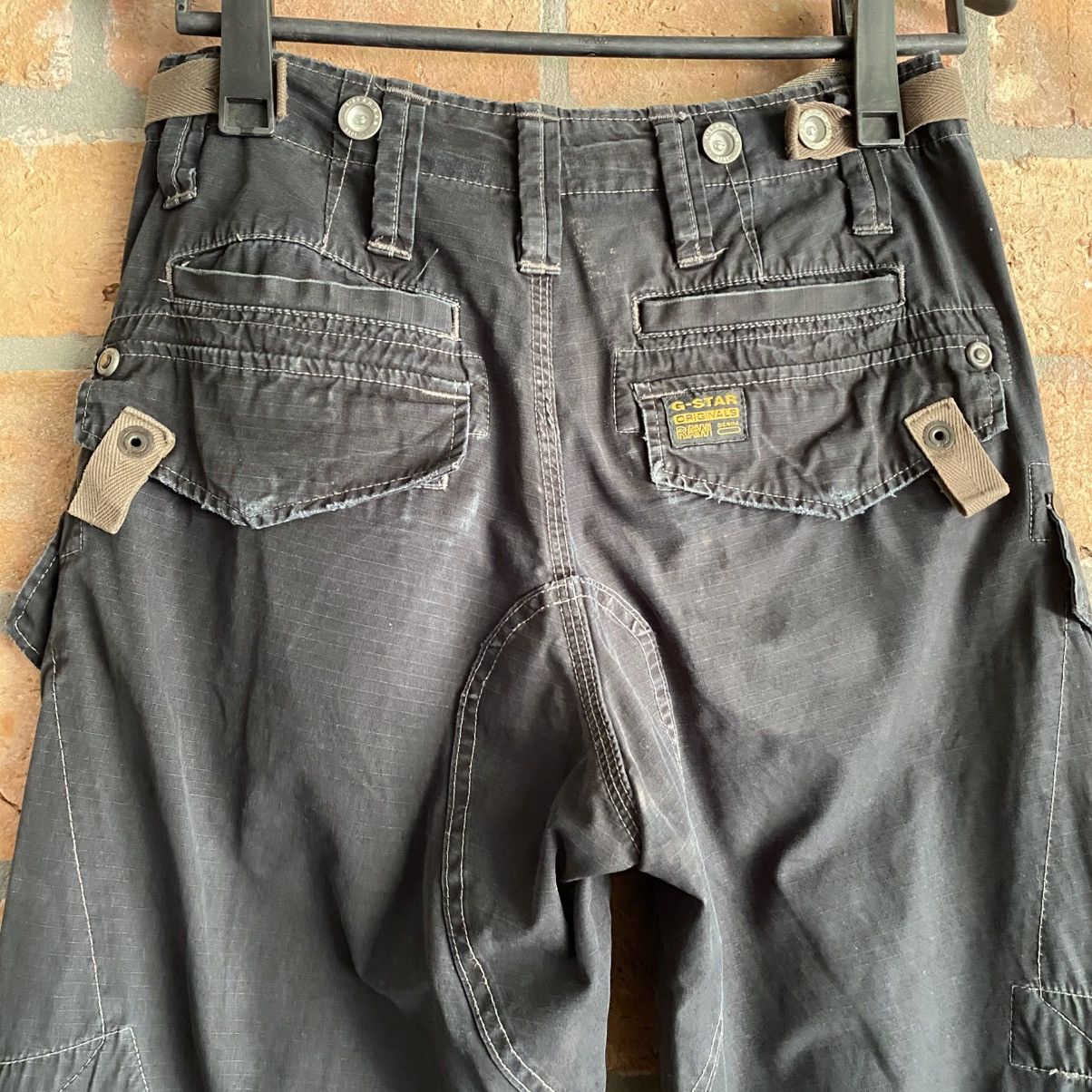 G-Star G-STAR Black Cargo Pants Size US 29 - 14 Thumbnail
