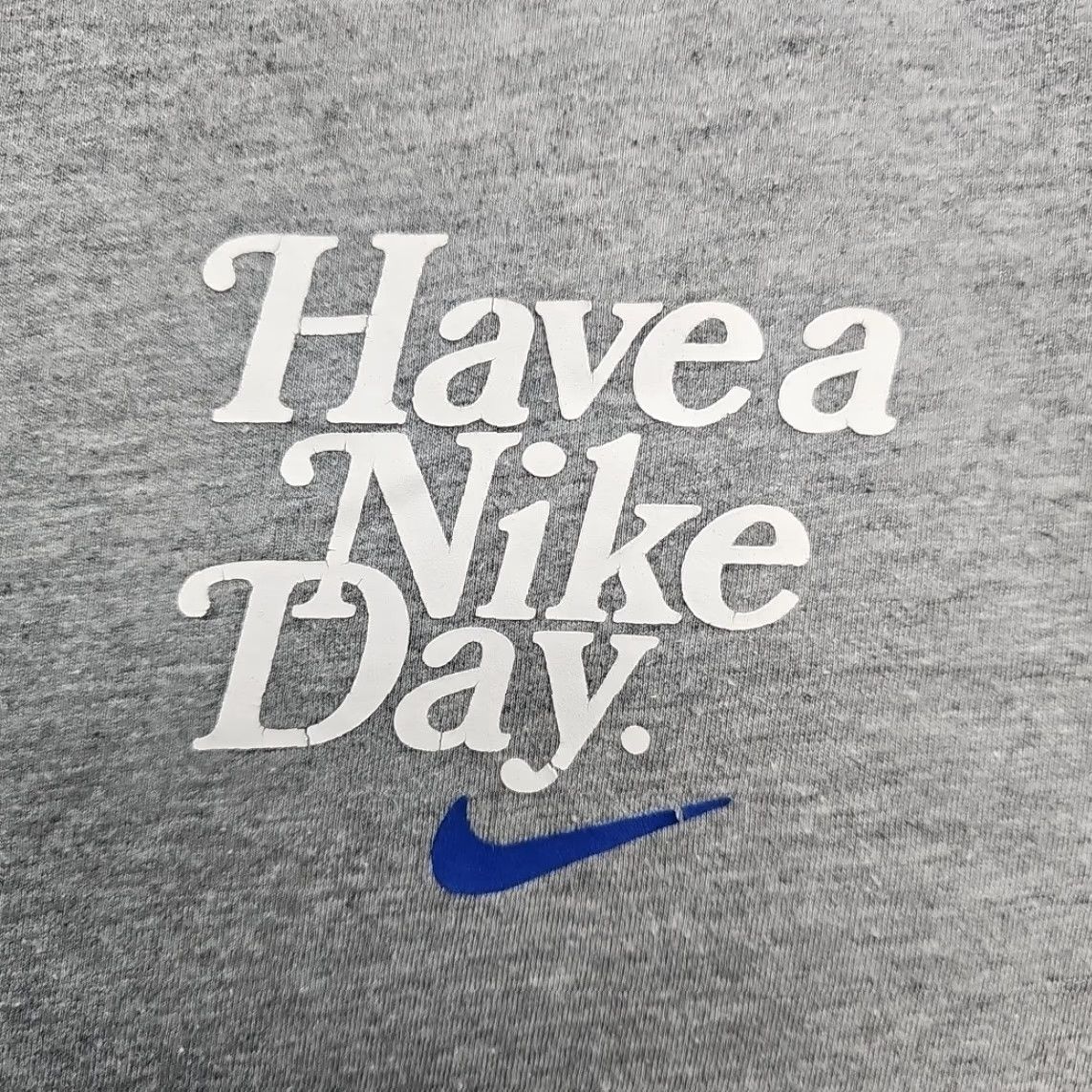 Nike Nike Have a Nike Day Gray T Shirt Men Medium Gray Tee Size US M / EU 48-50 / 2 - 2 Thumbnail