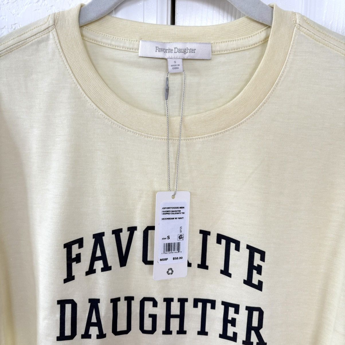 Other Favorite Daughter Cropped Collegiate Tee Size S / US 4 / IT 40 - 3 Thumbnail