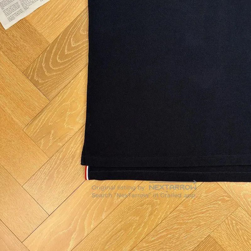 Thom Browne Thom Browne Navy Wool Men's T-Shirt . Size US S / EU 44-46 / 1 - 4 Thumbnail