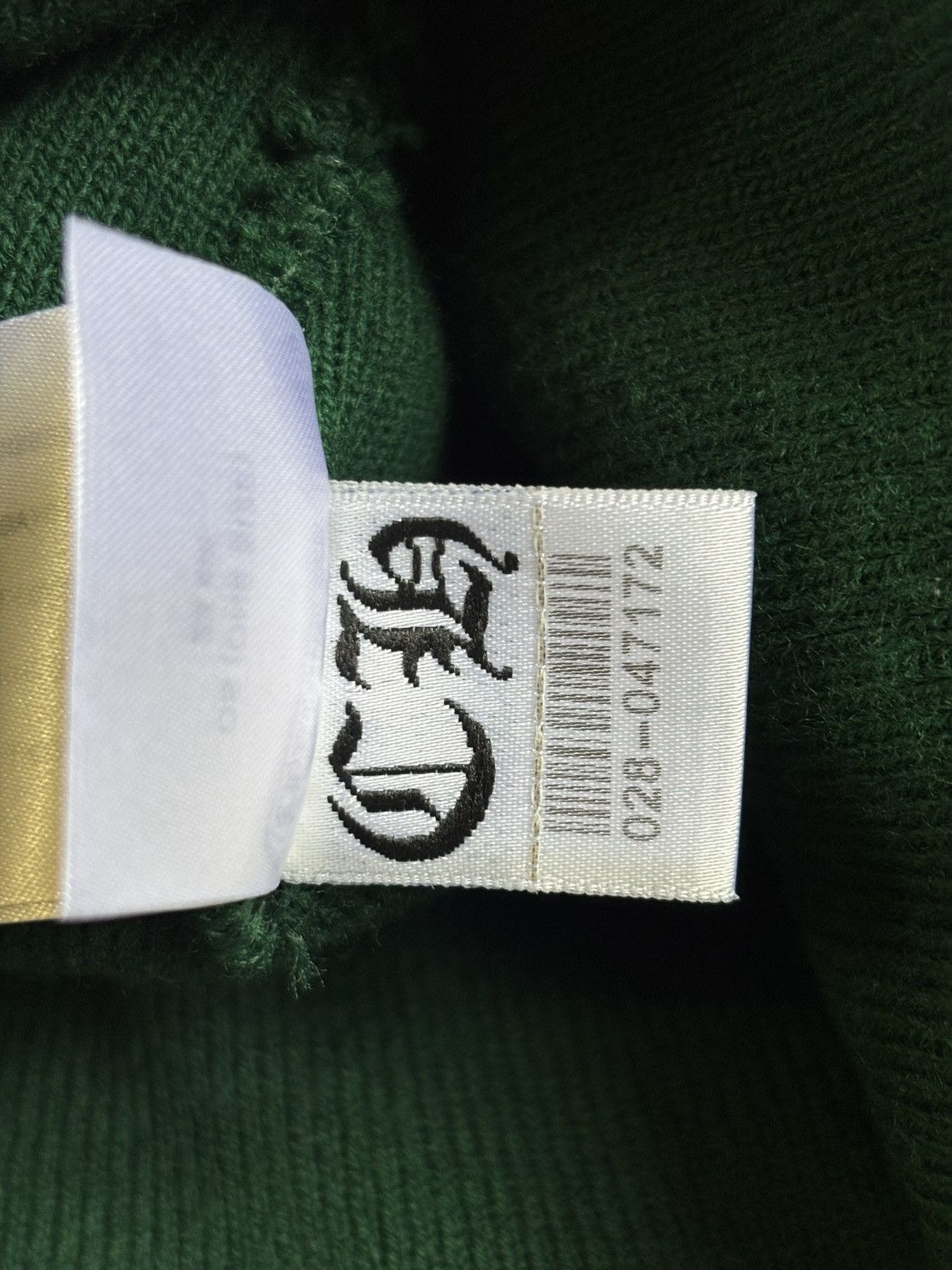 Chrome Hearts Chrome Hearts Green Matty Boy Spec Beanie Size ONE SIZE - 8 Thumbnail