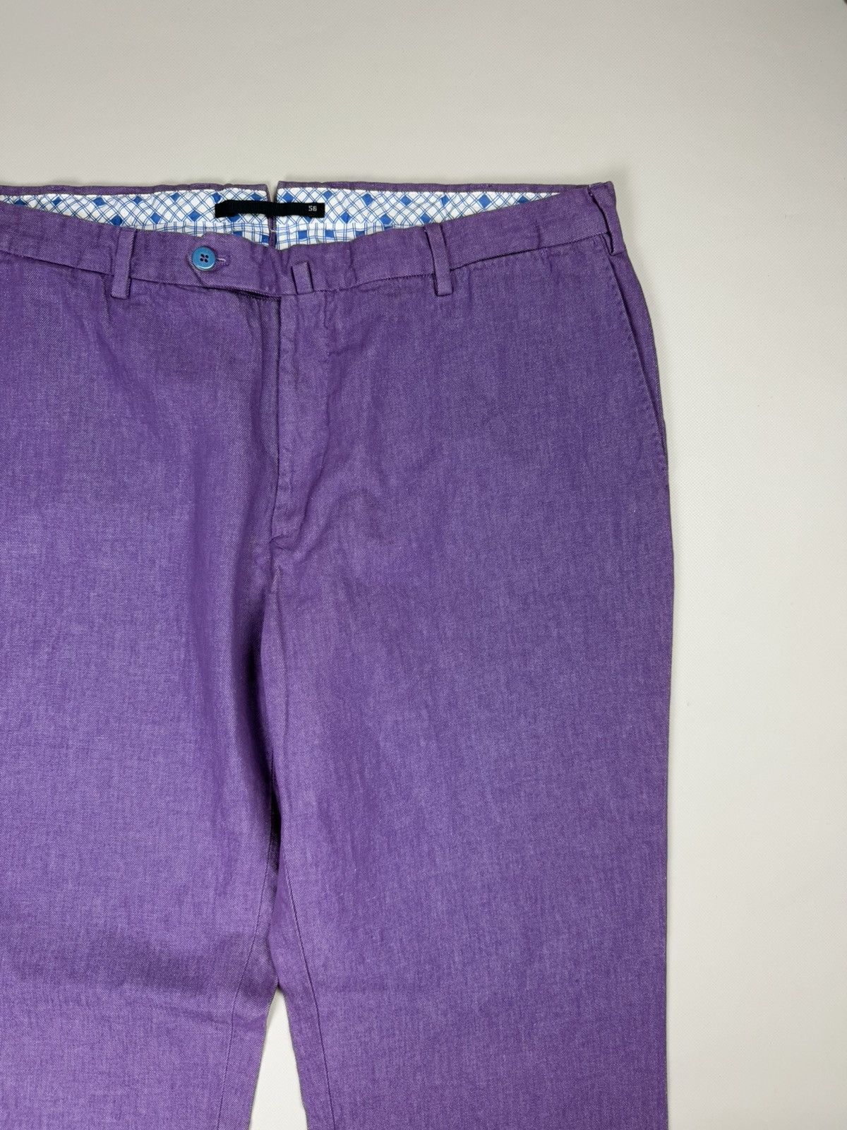 Incotex Incotex Men’s Cotton / Linen Dress Pants Trousers Size 56 Size US 38 / EU 54 - 7 Thumbnail