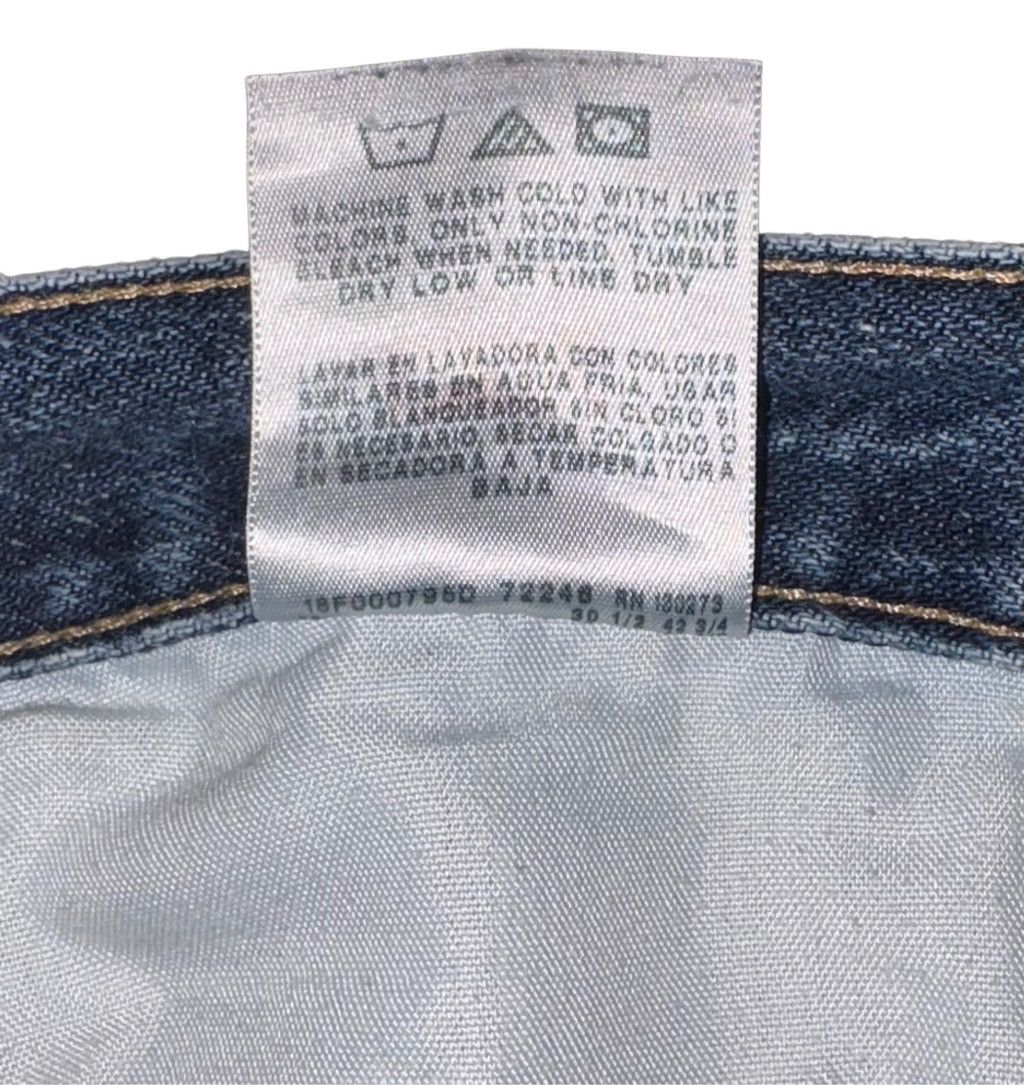 Wrangler Vintage 80’s Wrangler Straight Leg Jean! Rare Size 31" - 8 Thumbnail