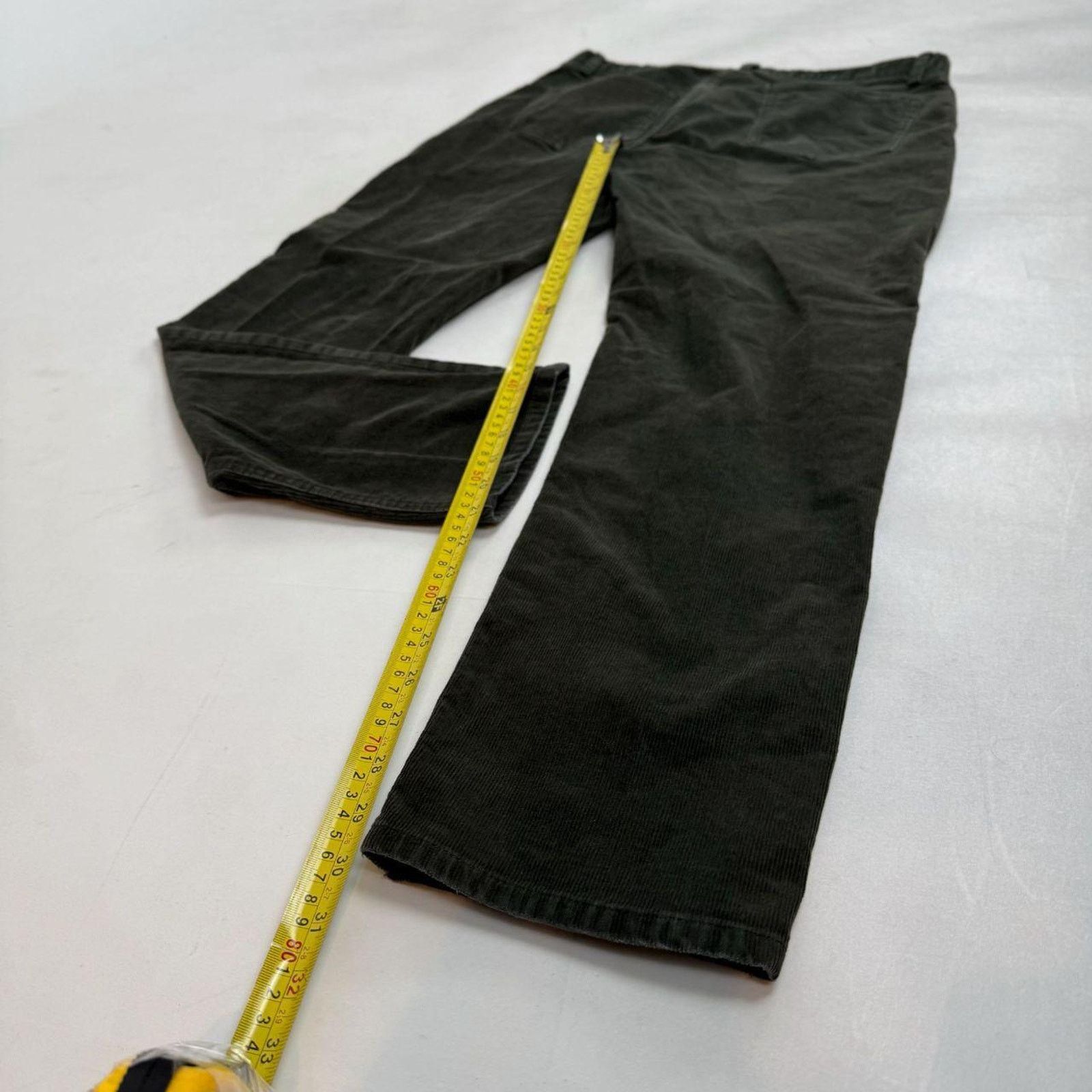Brooks Brothers × Vintage Vintage y2k straight fit grunge faded green corduroy pants Size US 34 / EU 50 - 3 Thumbnail