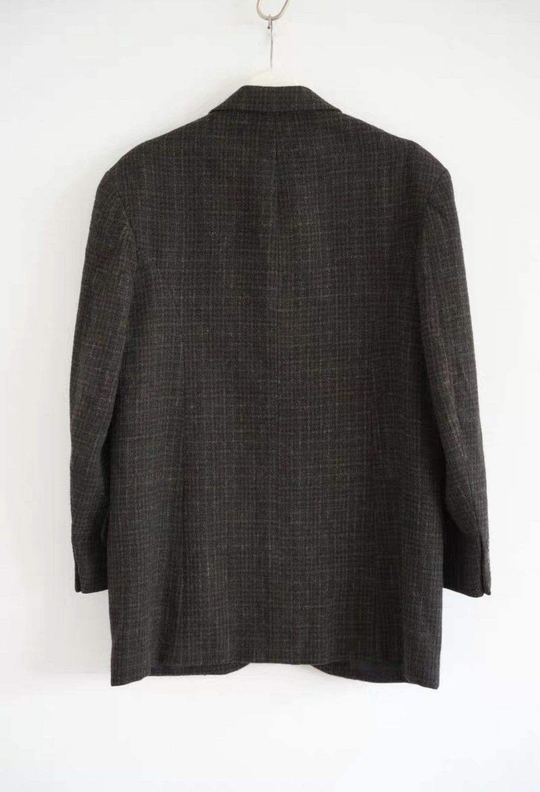 Yohji Yamamoto Yohji Yamamoto 80s Vintage Brown Plaid Blazer K4 Size US M / EU 48-50 / 2 - 2 Thumbnail