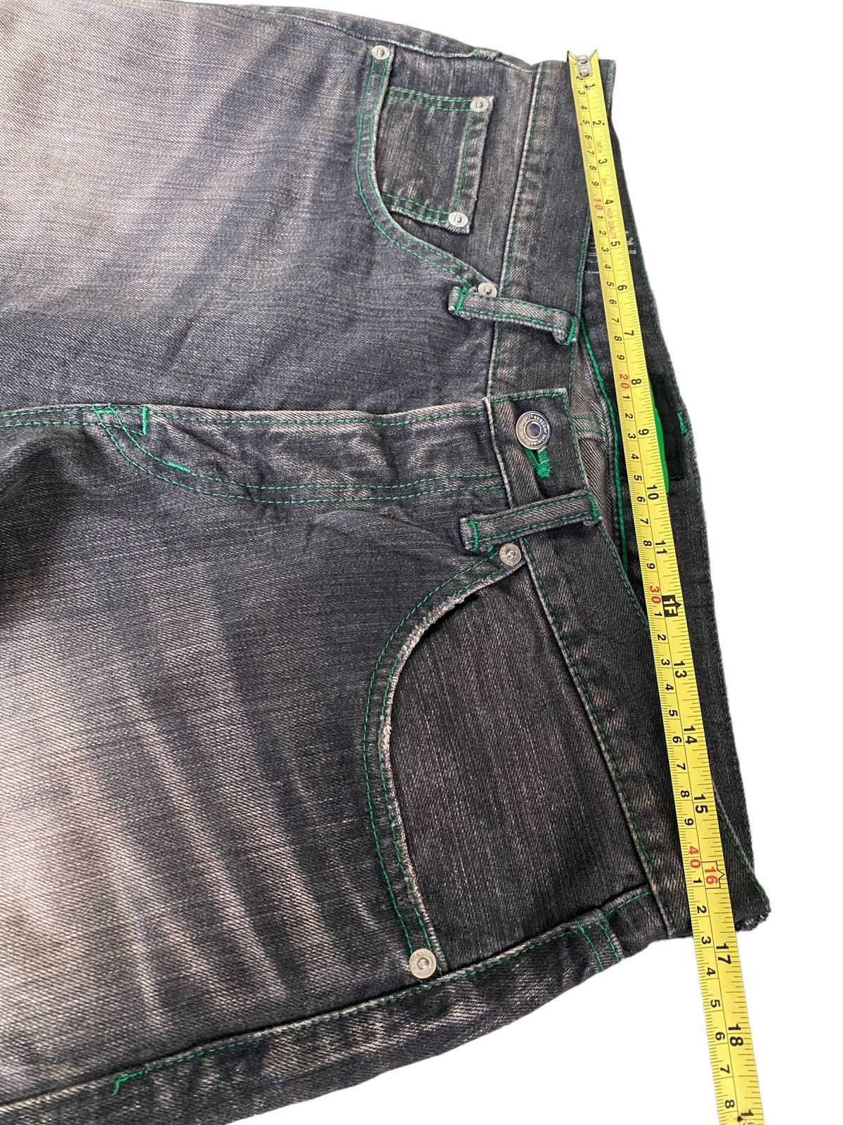 Swagger Vintage SWAGGER Distressed Heather Black W34” Size US 34 / EU 50 - 21 Thumbnail