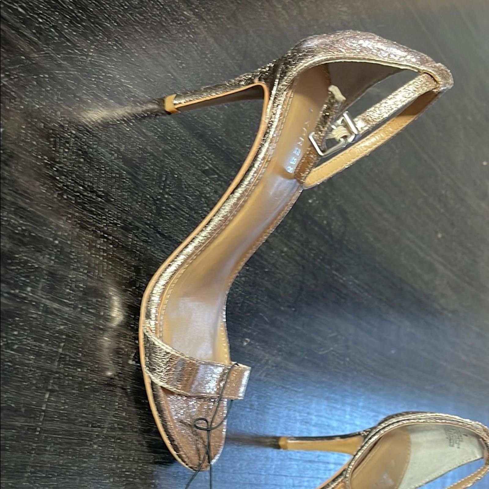 Express Express Elegant Metallic High Heel Sandals size 7 - NWHT Size US 7 / IT 37 - 4 Thumbnail