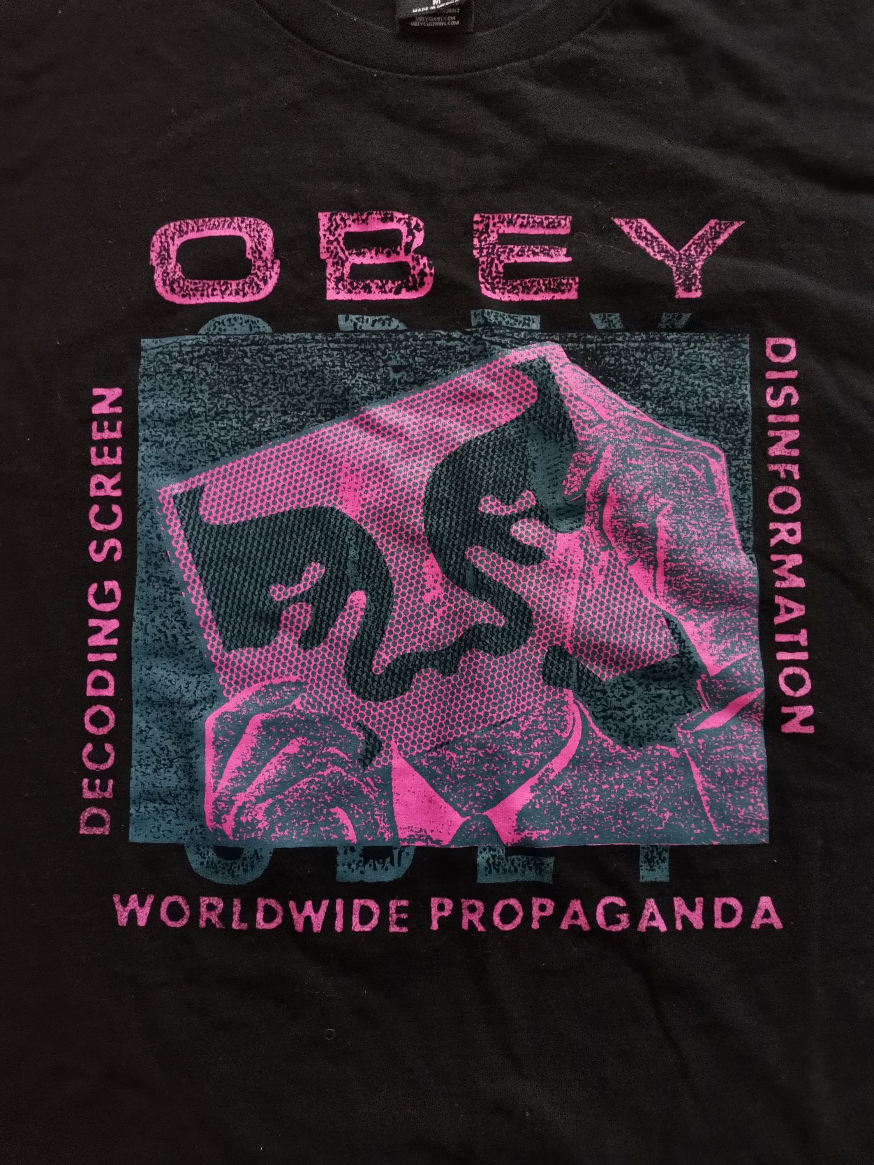 Obey Obey Tee Size US M / EU 48-50 / 2 - 2 Thumbnail