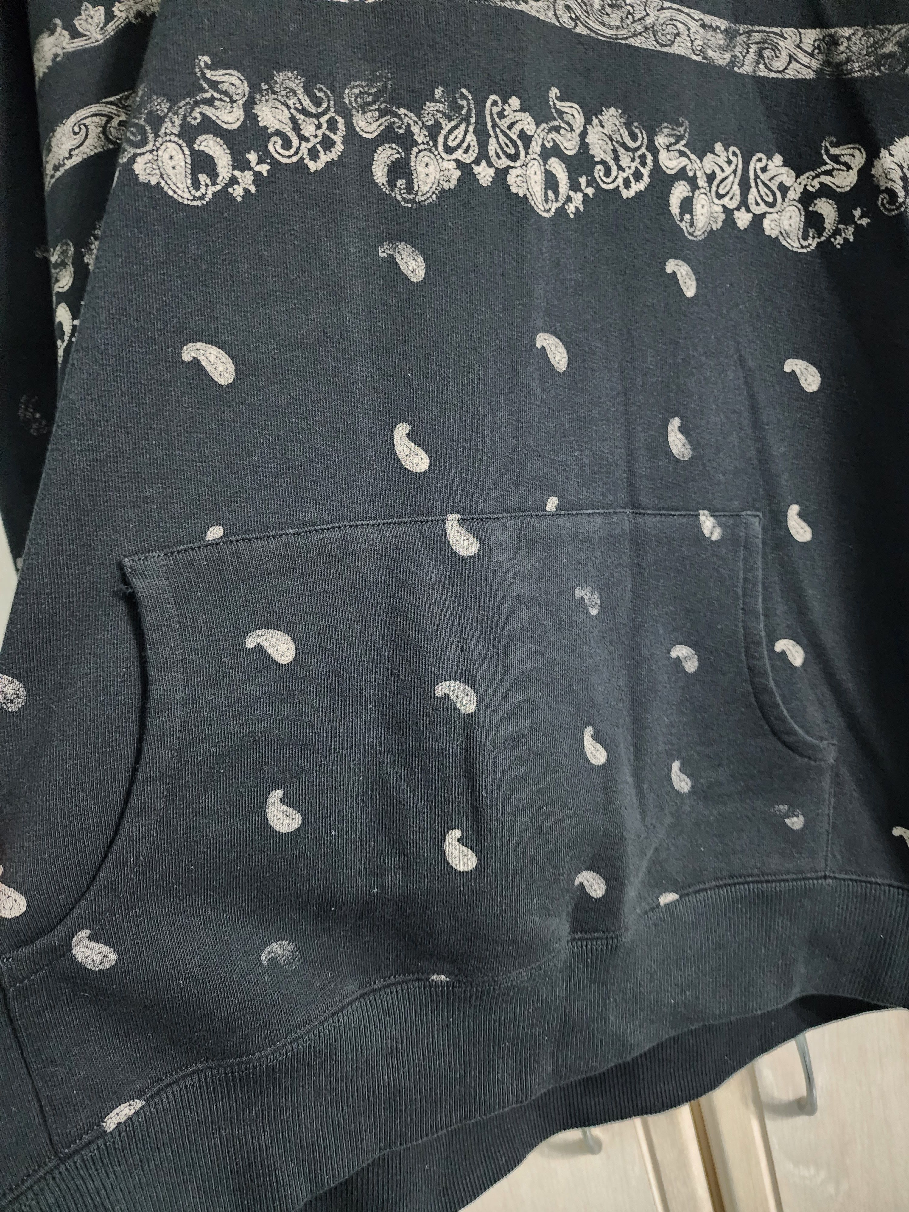 Saint Laurent Paris Paisley Hoodie Size US XXL / EU 58 / 5 - 3 Thumbnail