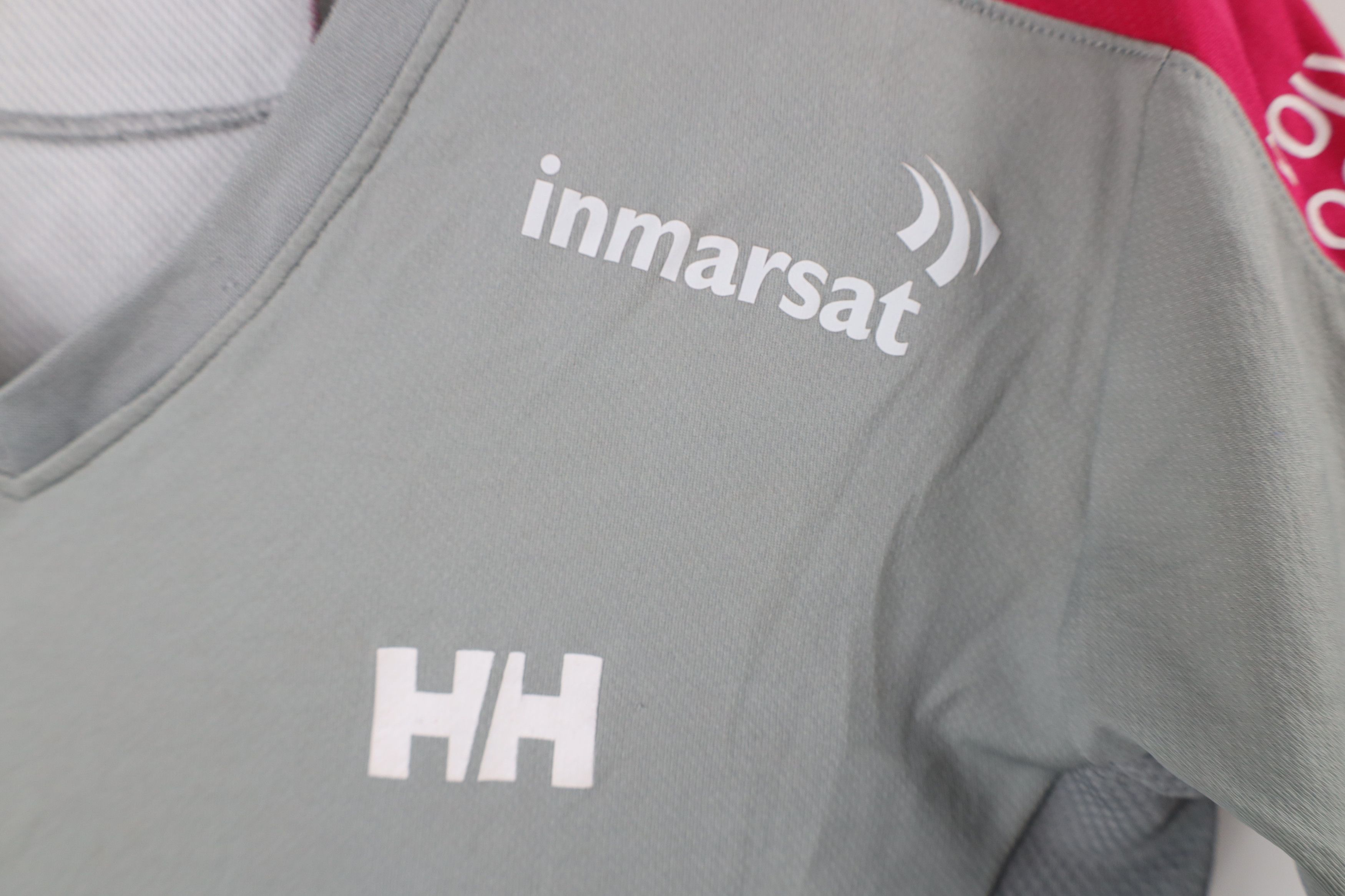 Helly Hansen × Vintage Helly Hansen of Life Volvo Ocean Race V-Neck T-Shirt Gray Size XL / US 12-14 / IT 48-50 - 8 Thumbnail