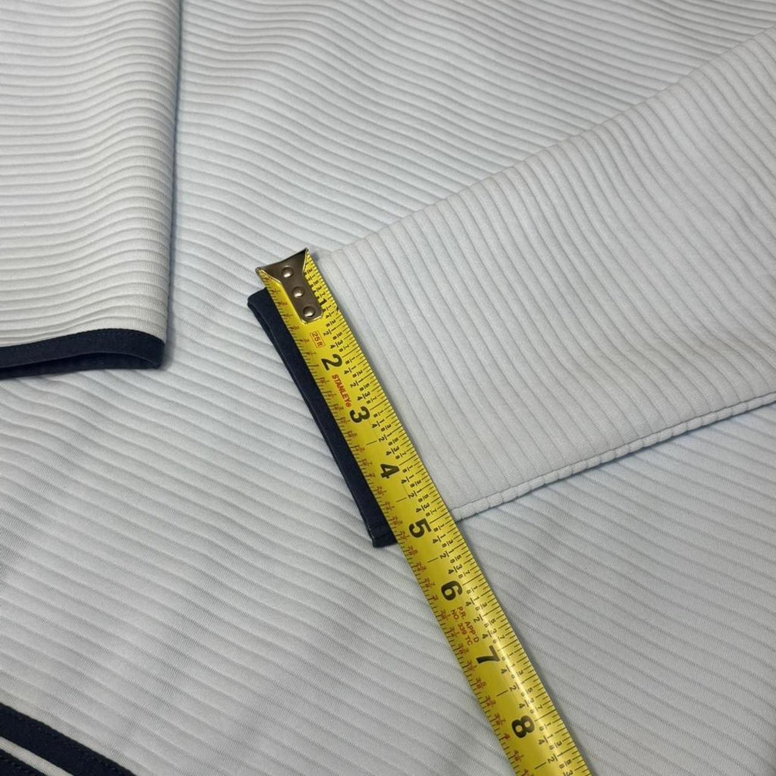 J.Crew J.Crew Men's White and Blue Sweatshirt Size US L / EU 52-54 / 3 - 4 Thumbnail