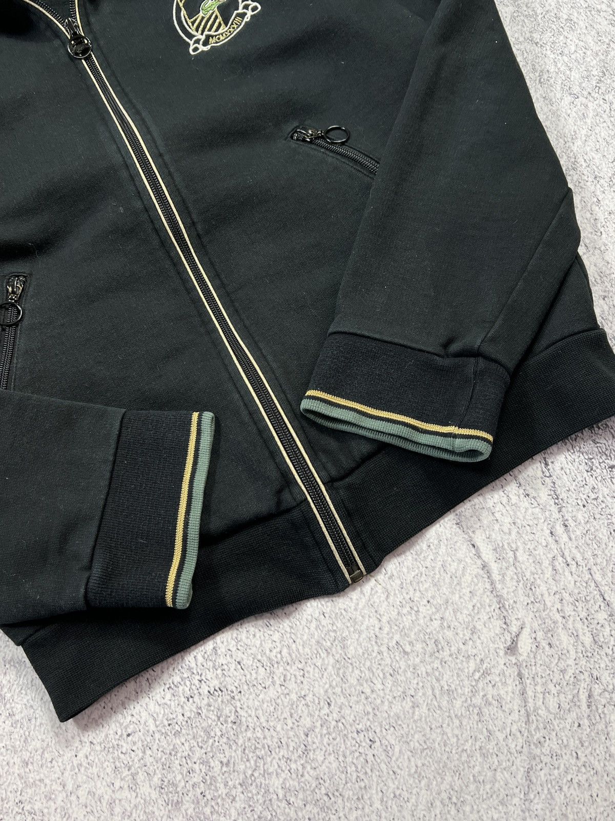 Lacoste × Vintage Vintage Lacoste Zip Up Jacket Size US S / EU 44-46 / 1 - 6 Thumbnail