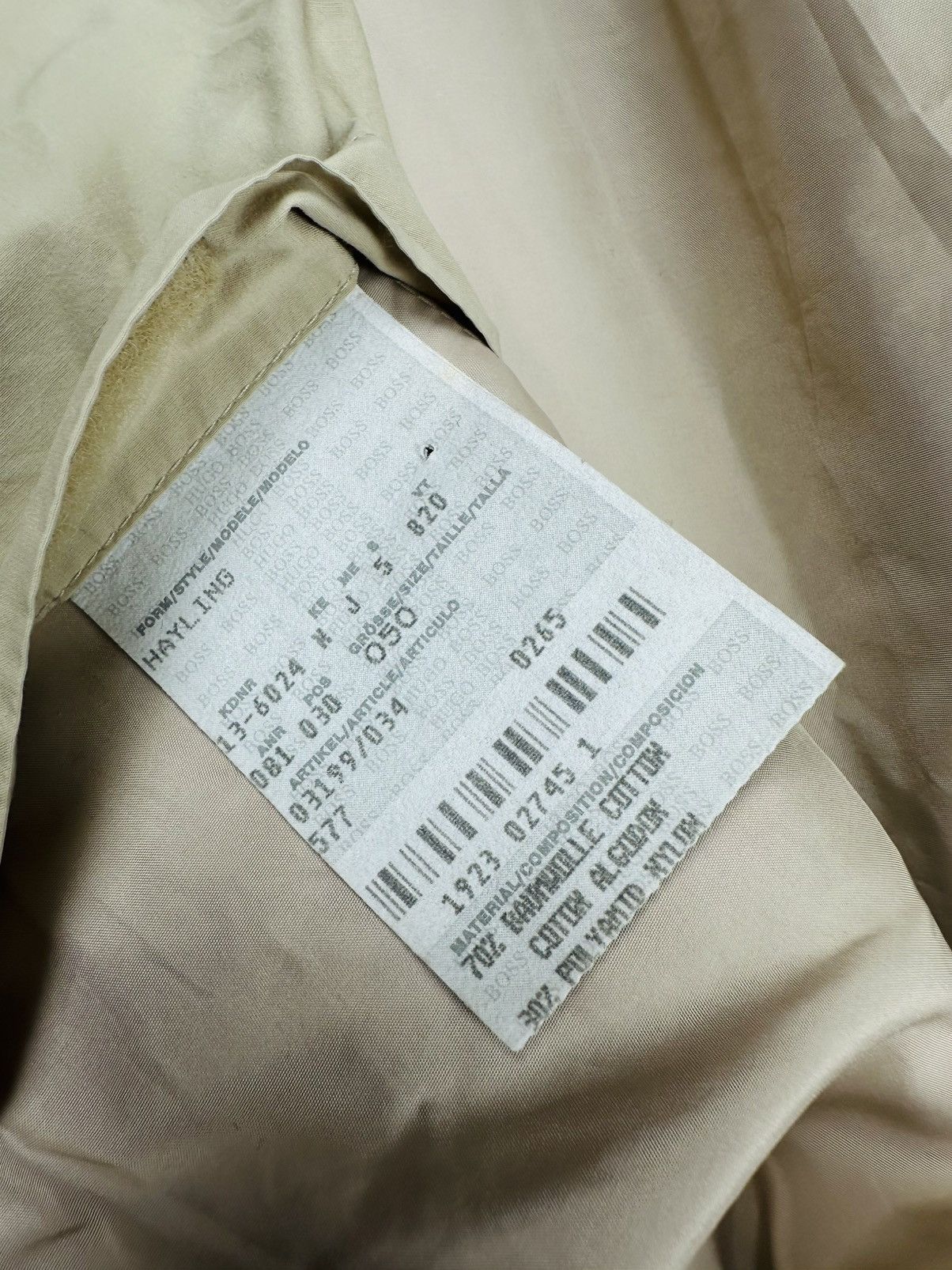 Hugo Boss × Vintage Vintage Hugo BOSS GOLF Zip Light Jacket Size US M / EU 48-50 / 2 - 11 Thumbnail