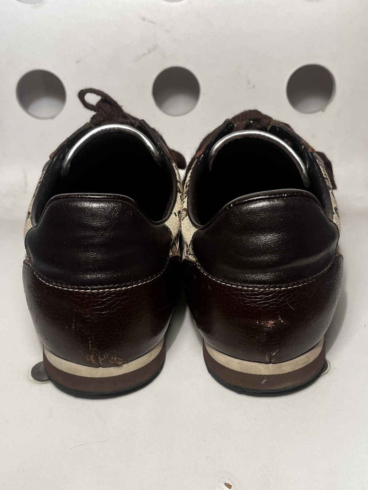Gucci Gucci GG Logo Low Sneakers Size US 5.5 / EU 38 - 3 Thumbnail