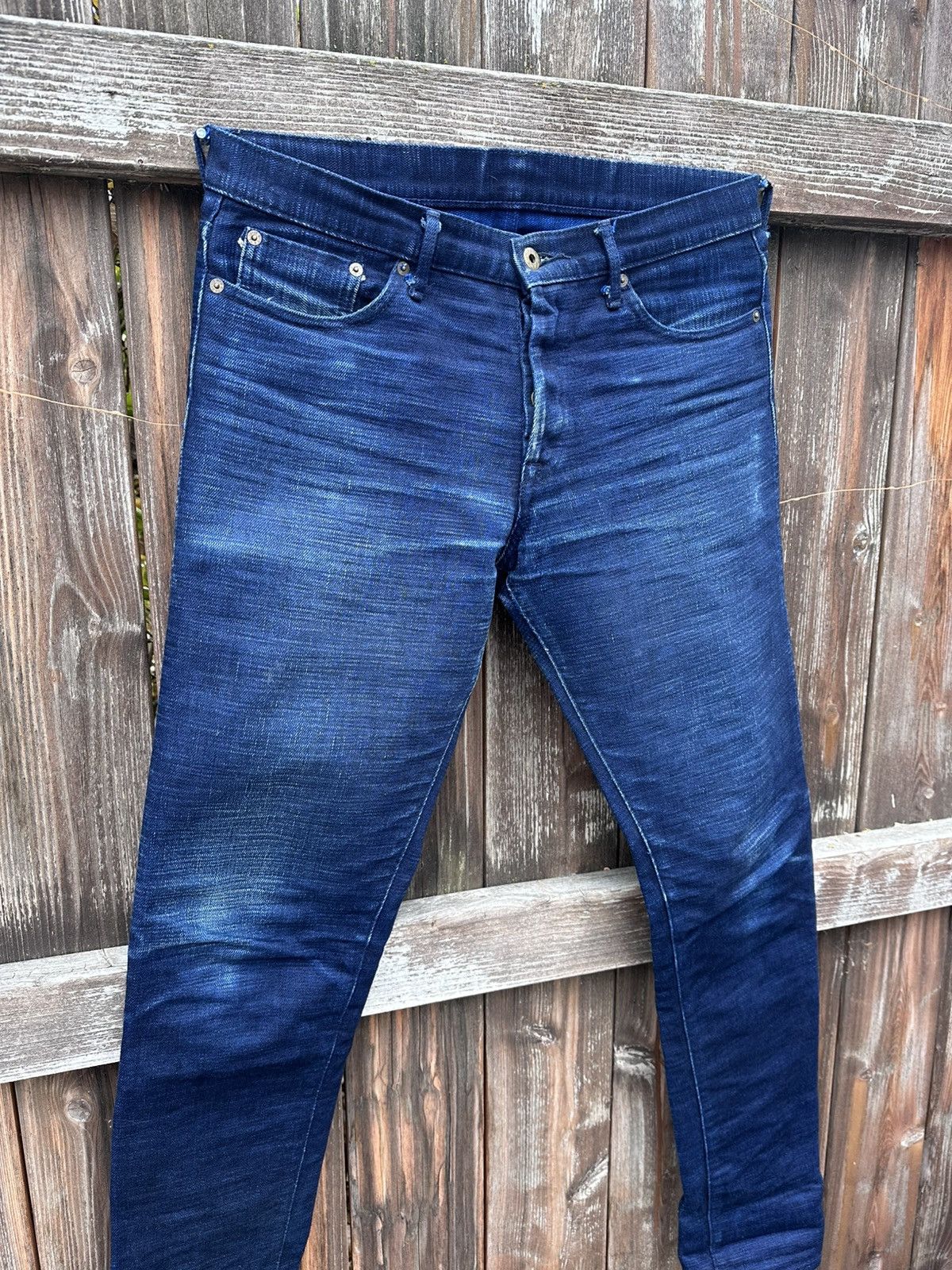 Japan Blue High tapered Sapphire slub pure blue japan x okyama denim Size US 32 / EU 48 - 3 Thumbnail