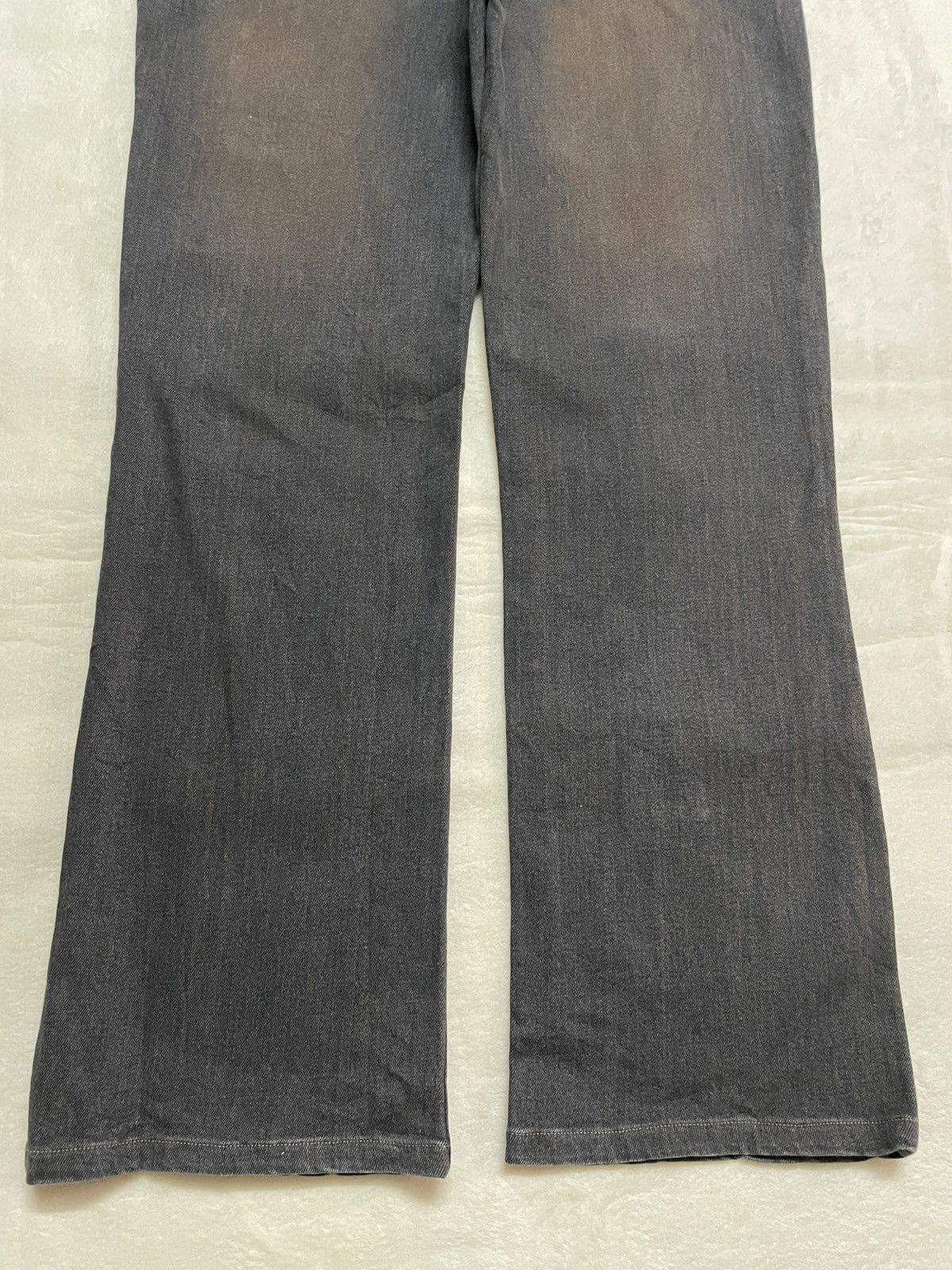 Japanese Brand Vintage Japanese Brand Boot Cut Mudwash Dark Jeans Size US 32 / EU 48 - 11 Thumbnail