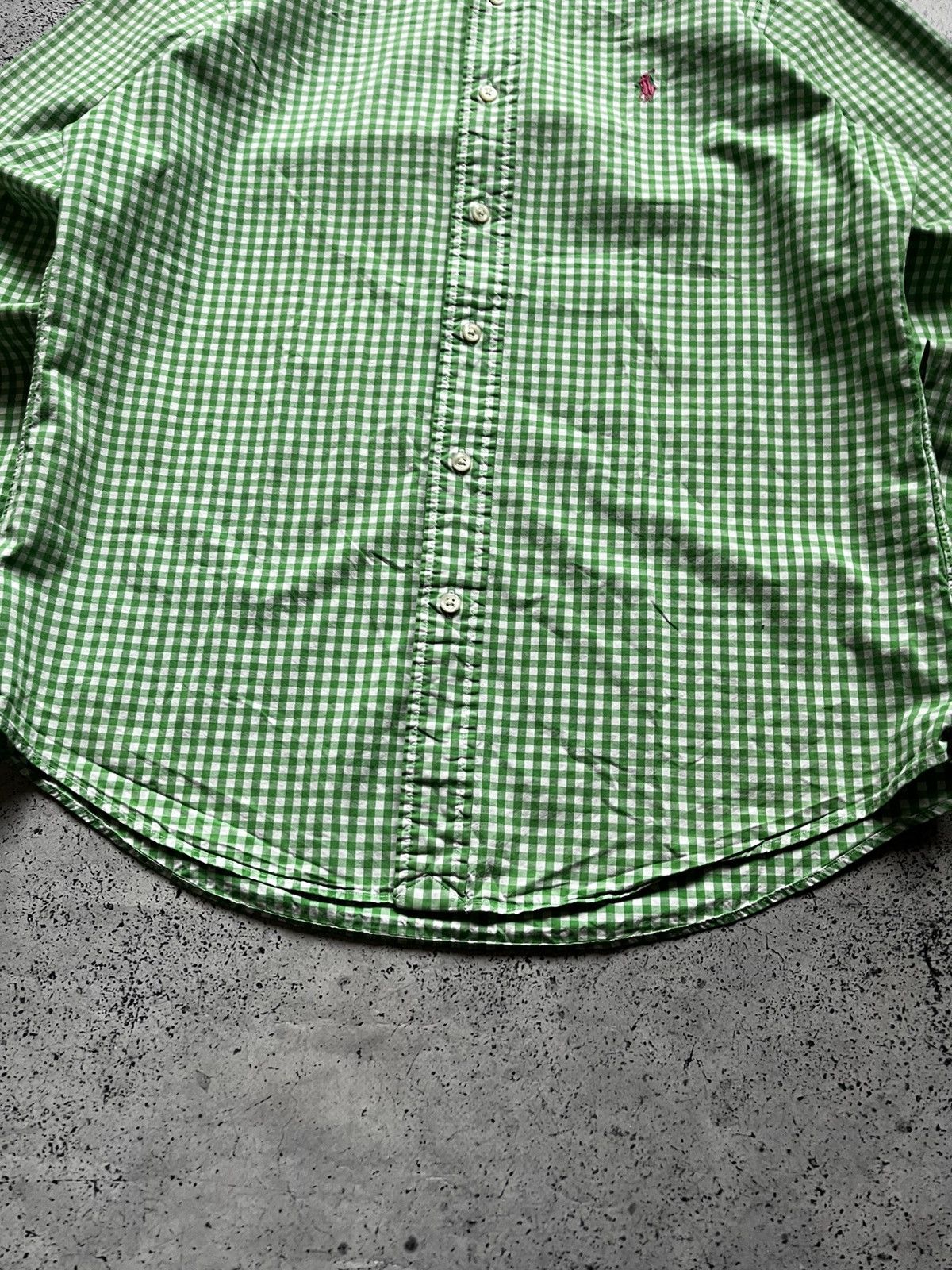 Vintage Vintage Polo Ralph Lauren Checkered Shirt Button Up Y2K USA Size US M / EU 48-50 / 2 - 6 Thumbnail
