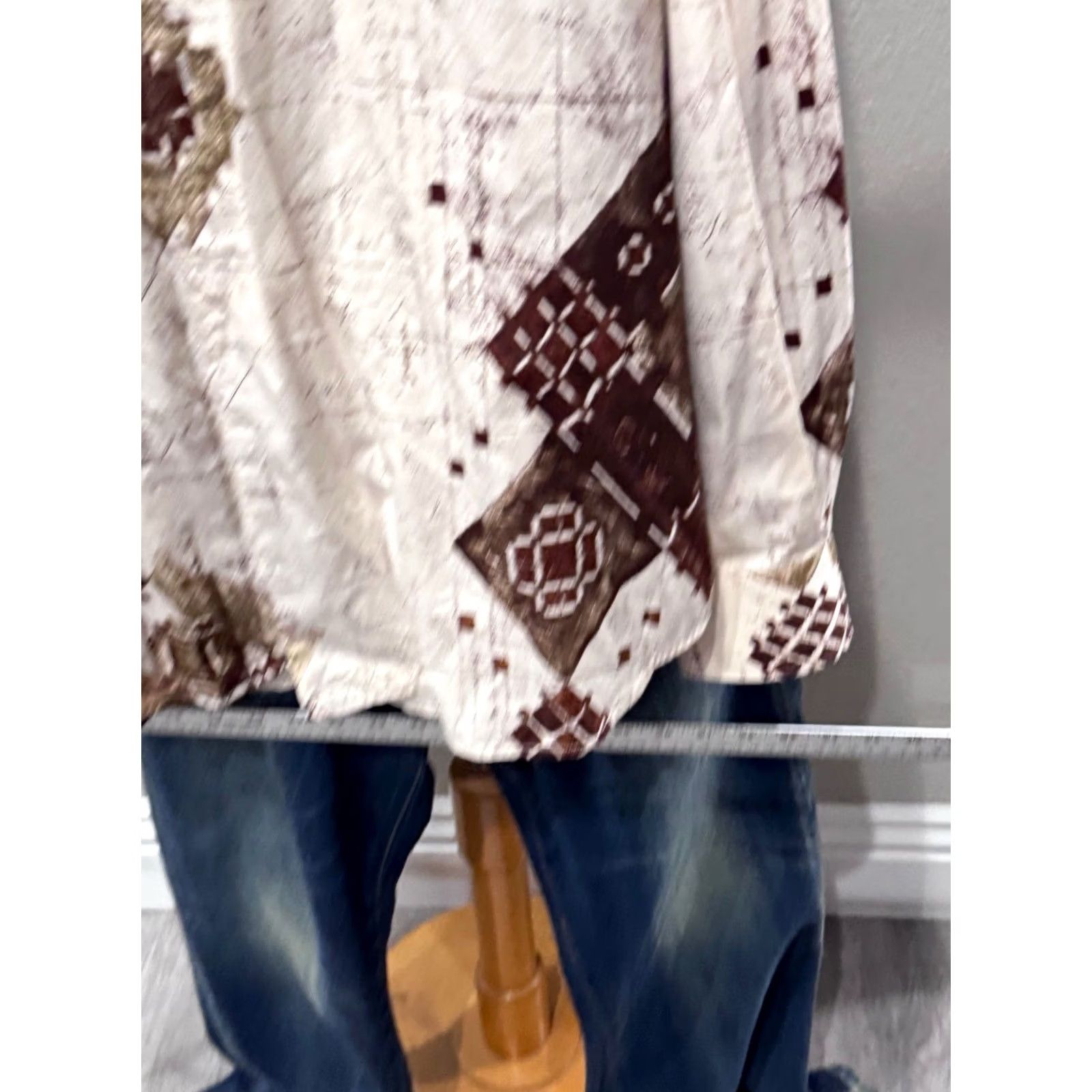 Tommy Bahama Tommy Bahama Shirt Men 2XL Long Sleeve Multicolor Retro Riding Silk Ctn 18 x 38/39 Size US XXL / EU 58 / 5 - 5 Thumbnail
