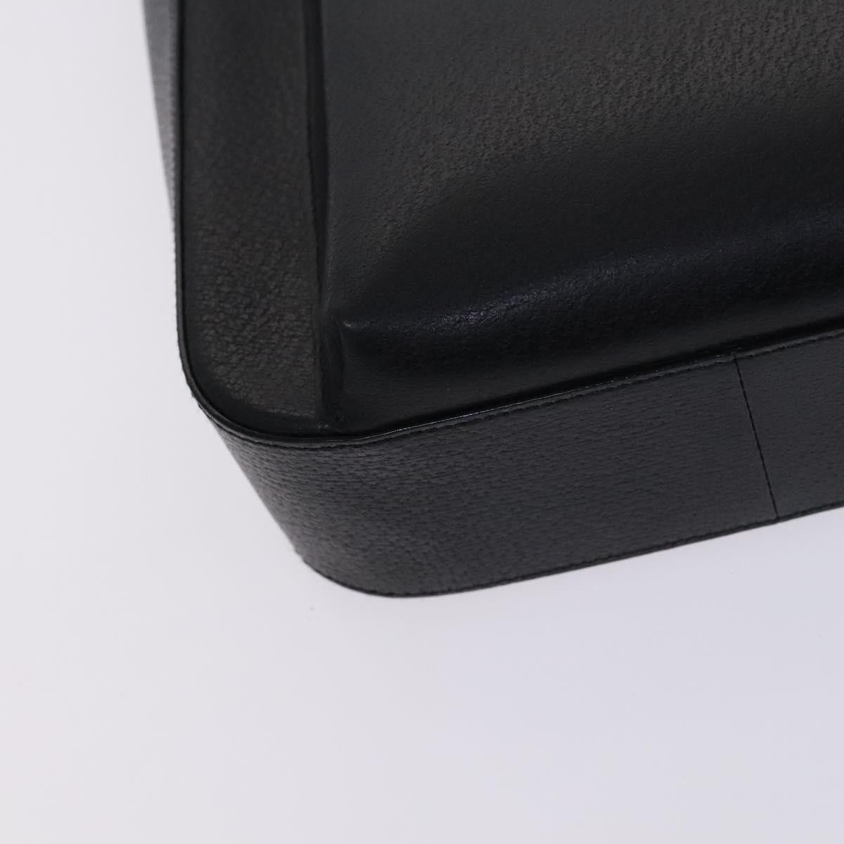 Gucci GUCCI Hand Bag Leather Black Size ONE SIZE - 14 Thumbnail