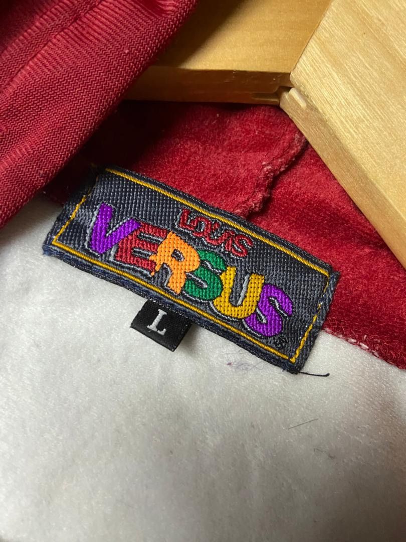 Japanese Brand Louis Versus Color Block Zip Up Hooded Jacket (177) Size US L / EU 52-54 / 3 - 4 Thumbnail