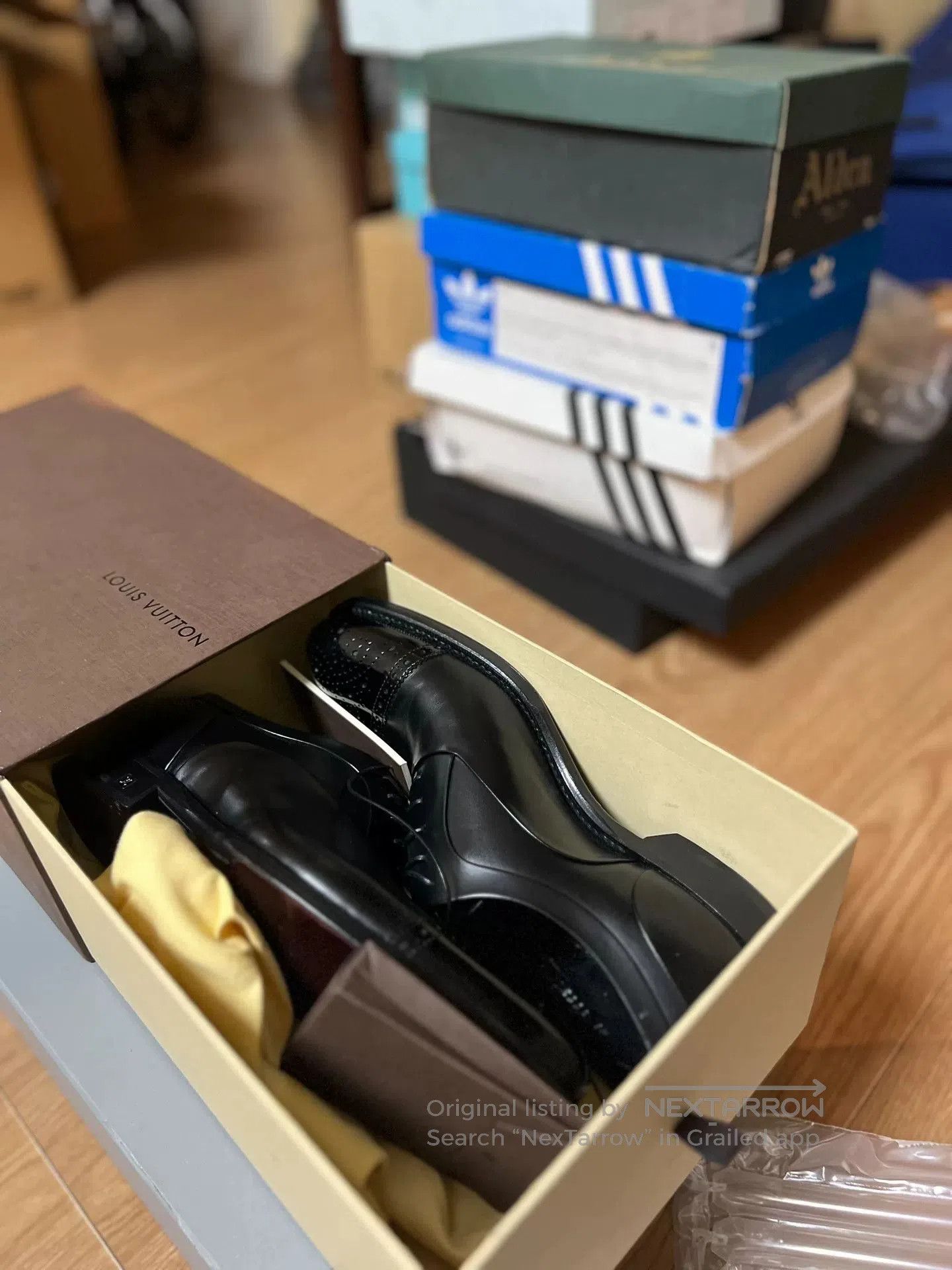 LVXWA Louis Vuitton Goodyear Leather Shoes. Size US 6.5 / EU 39-40 - 9 Thumbnail