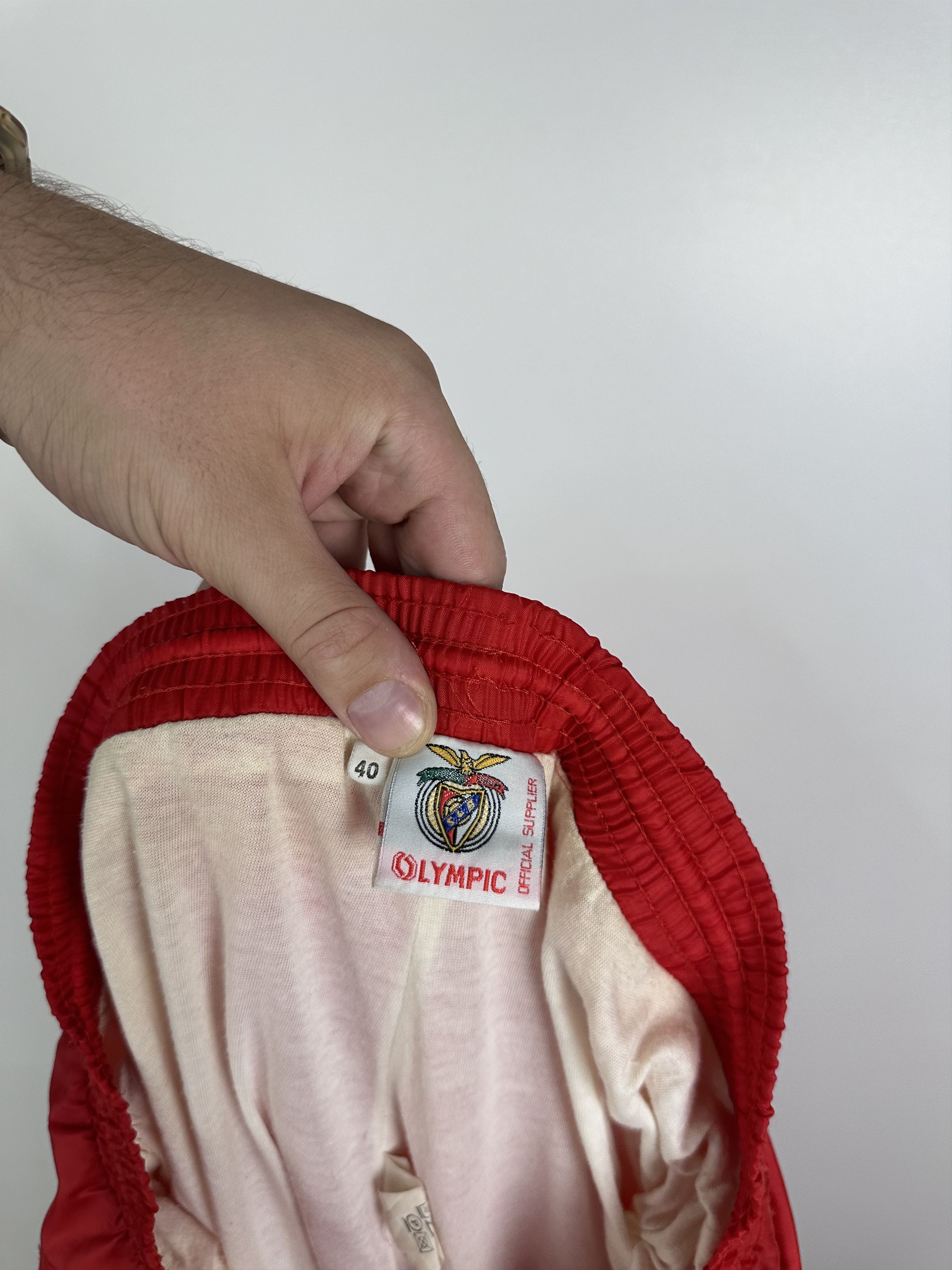 Vintage SL BENFICA PORTUGAL Football Soccer Tarck Suit 1994 Olympic Size US L / EU 52-54 / 3 - 18 Thumbnail