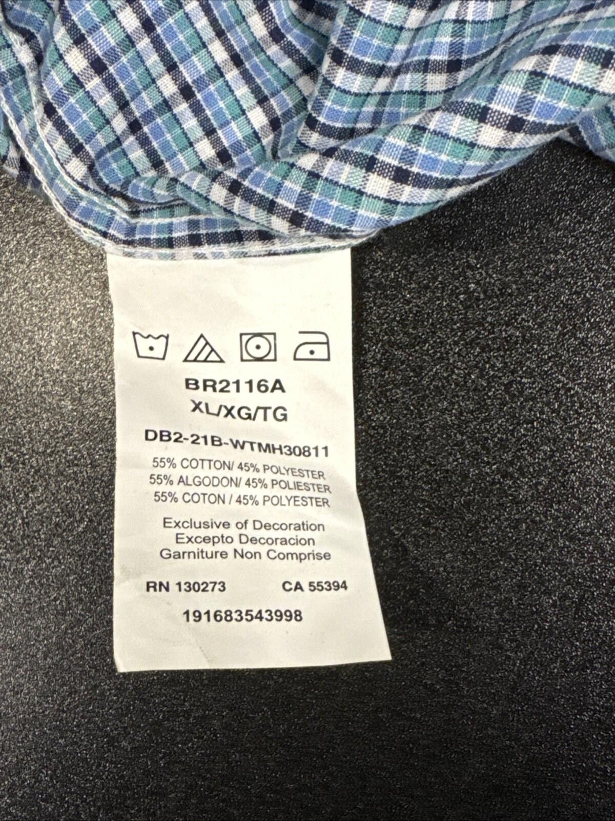 Wrangler Wrangler Boy’s Riata Plaid Button Down SS Youth XL (624) Size US XL / EU 56 / 4 - 8 Thumbnail