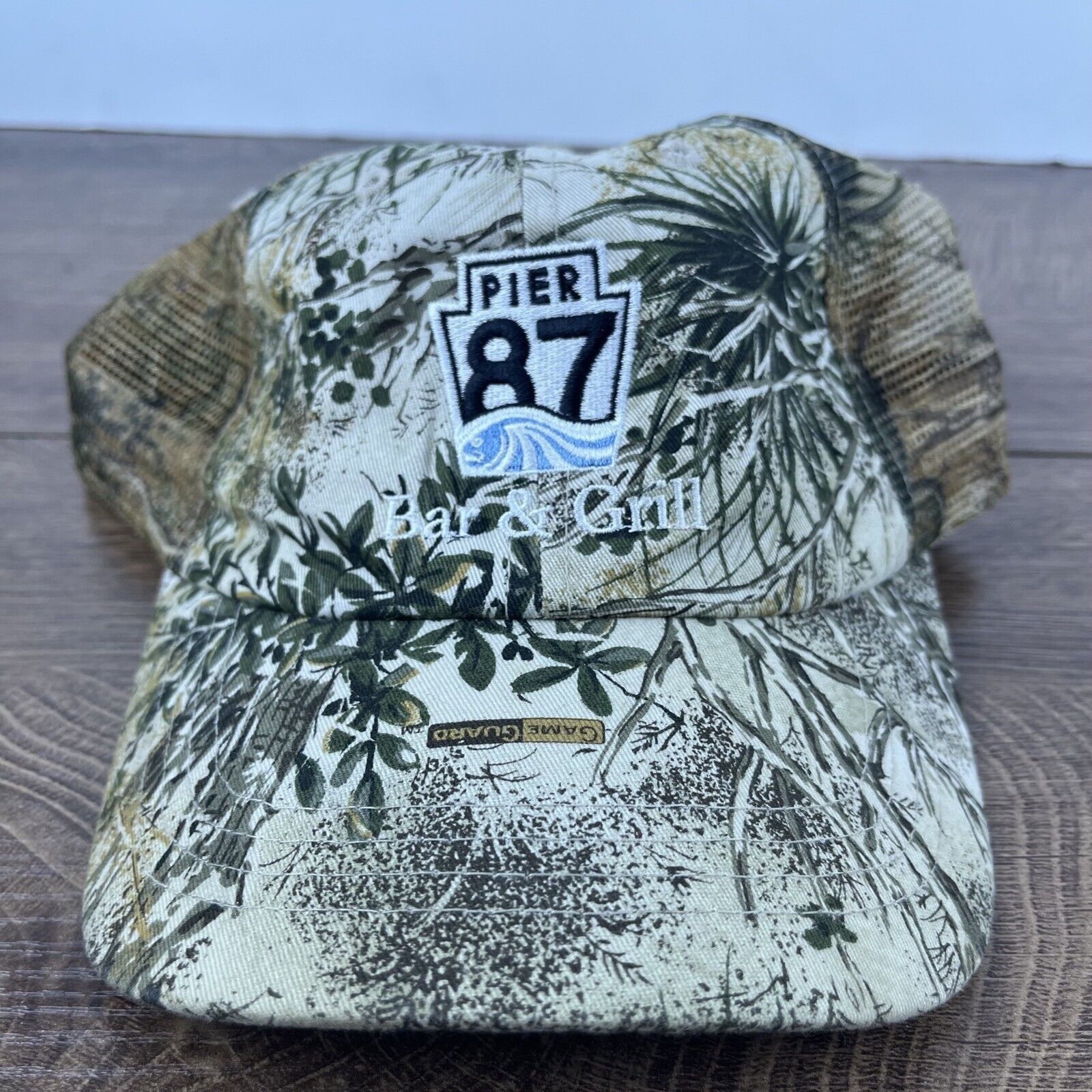 Other Pier 87 Bar and Grill Hat Camo Green Hat Adjustable Hat Camo Size ONE SIZE - 1 Thumbnail