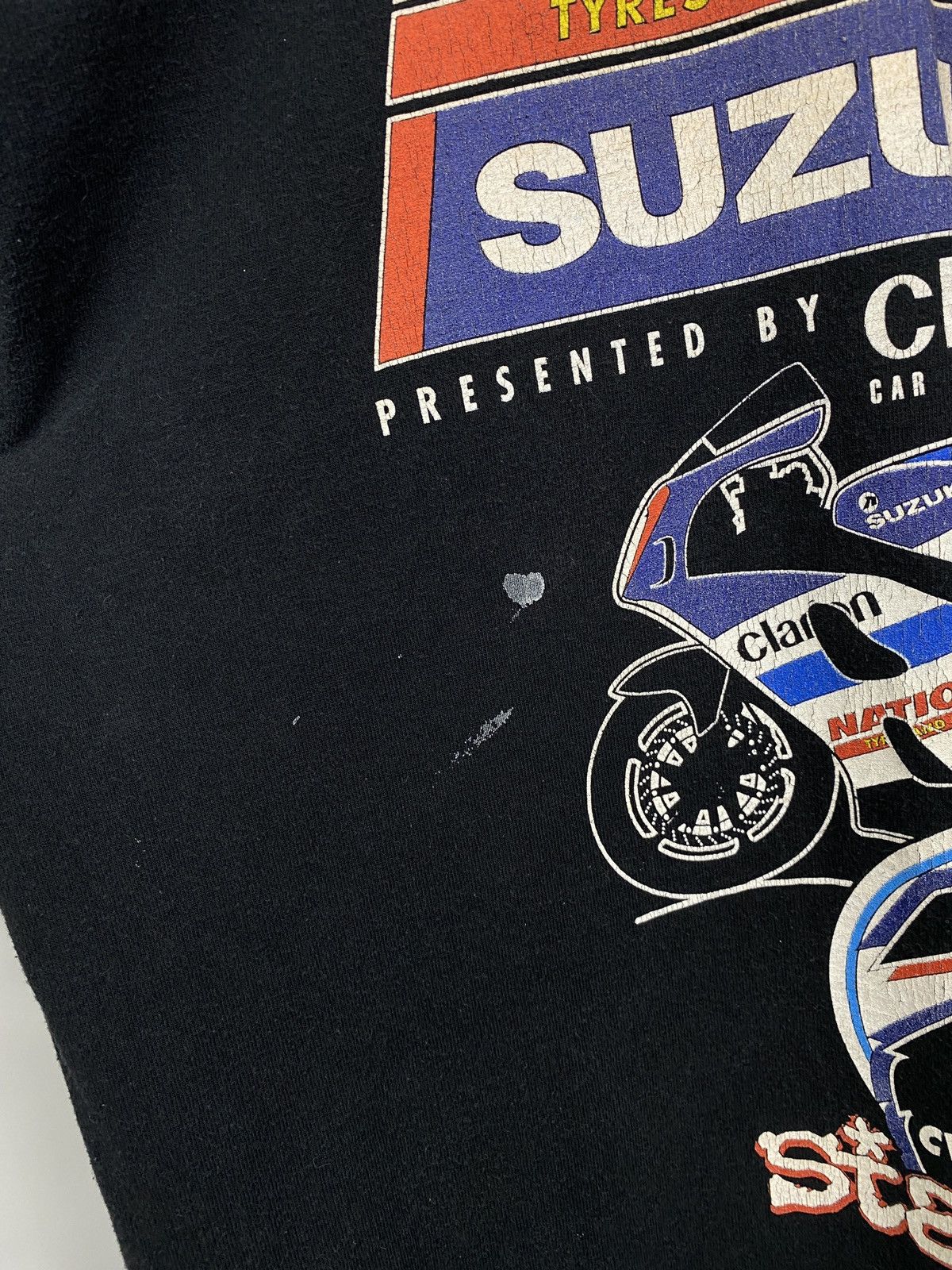 Fruit Of The Loom Vintage 90s Suzuki Chris Walker Stalker Racing T-Shirt Y2K Size US M / EU 48-50 / 2 - 11 Thumbnail