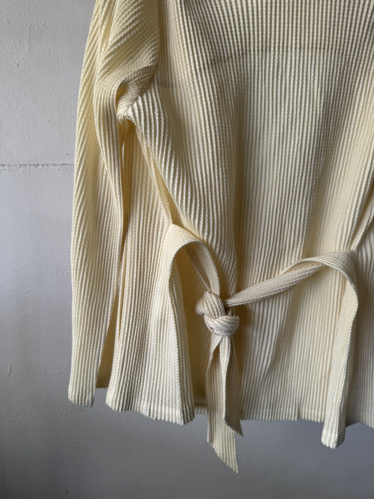 Issey Miyake Issey Miyake Pleated Robe Blazer Size US L / EU 52-54 / 3 - 10 Thumbnail