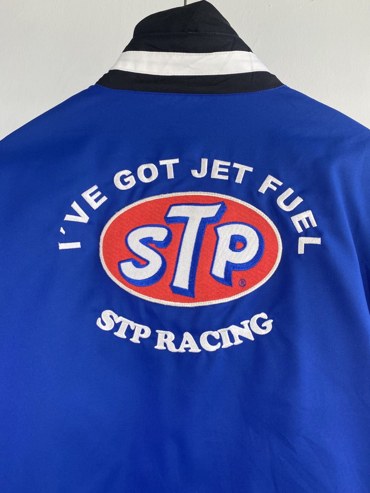 Japanese Brand Y2K 2000's Official STP Racing Racing Jacket Size US L / EU 52-54 / 3 - 8 Thumbnail