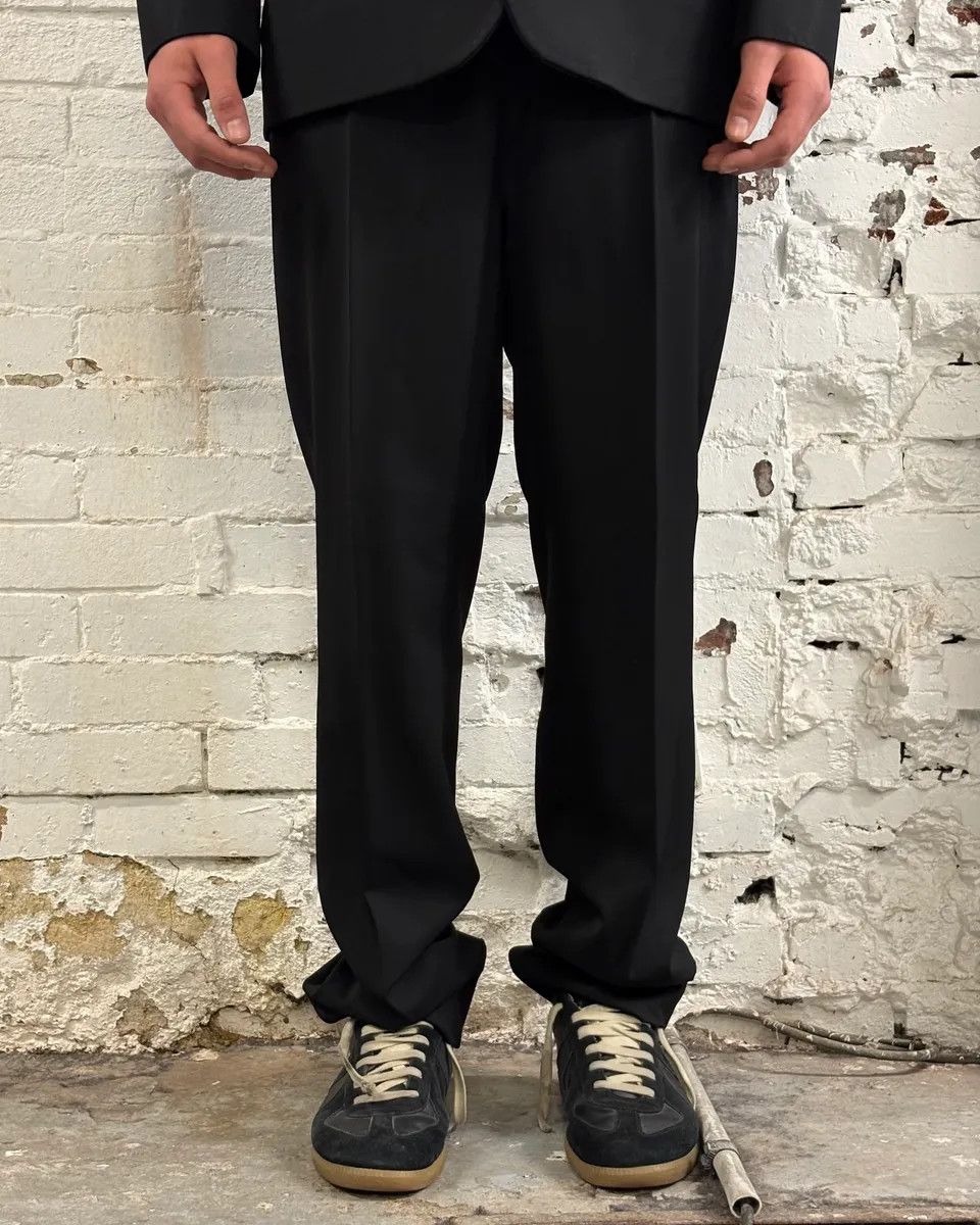 Givenchy AW2004 Givenchy Black Classy Tailored Pants Size US 34 / EU 50 - 2 Thumbnail