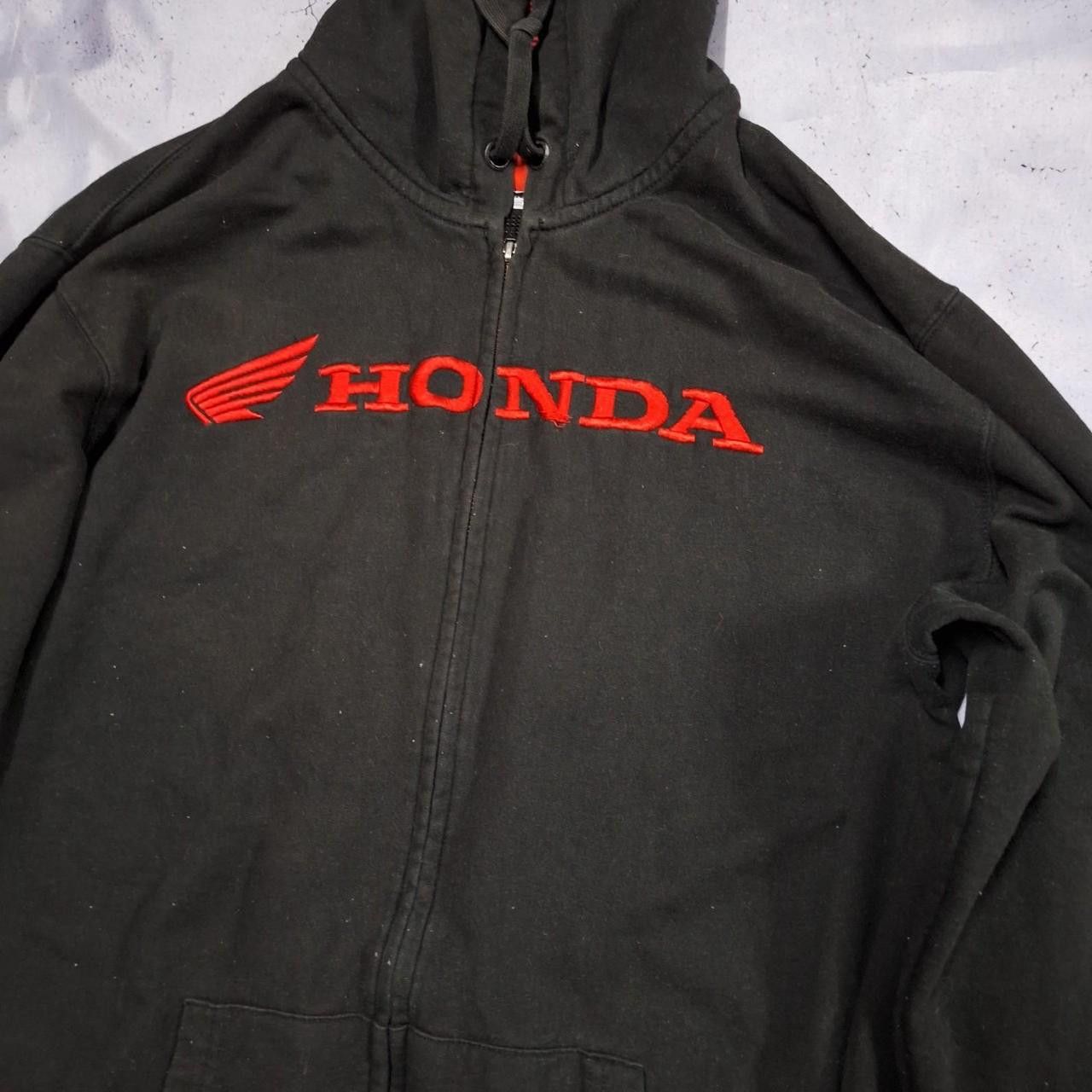 Honda Honda zip-up hoodie with red accents #bikerstyle Size US XXL / EU 58 / 5 - 2 Thumbnail
