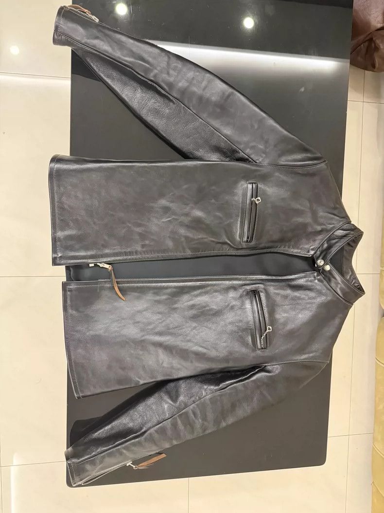 The Real McCoy's The Real McCoy's Size 38 BUCO J-100 Tea Core Horse Leather Size US M / EU 48-50 / 2 - 2 Thumbnail