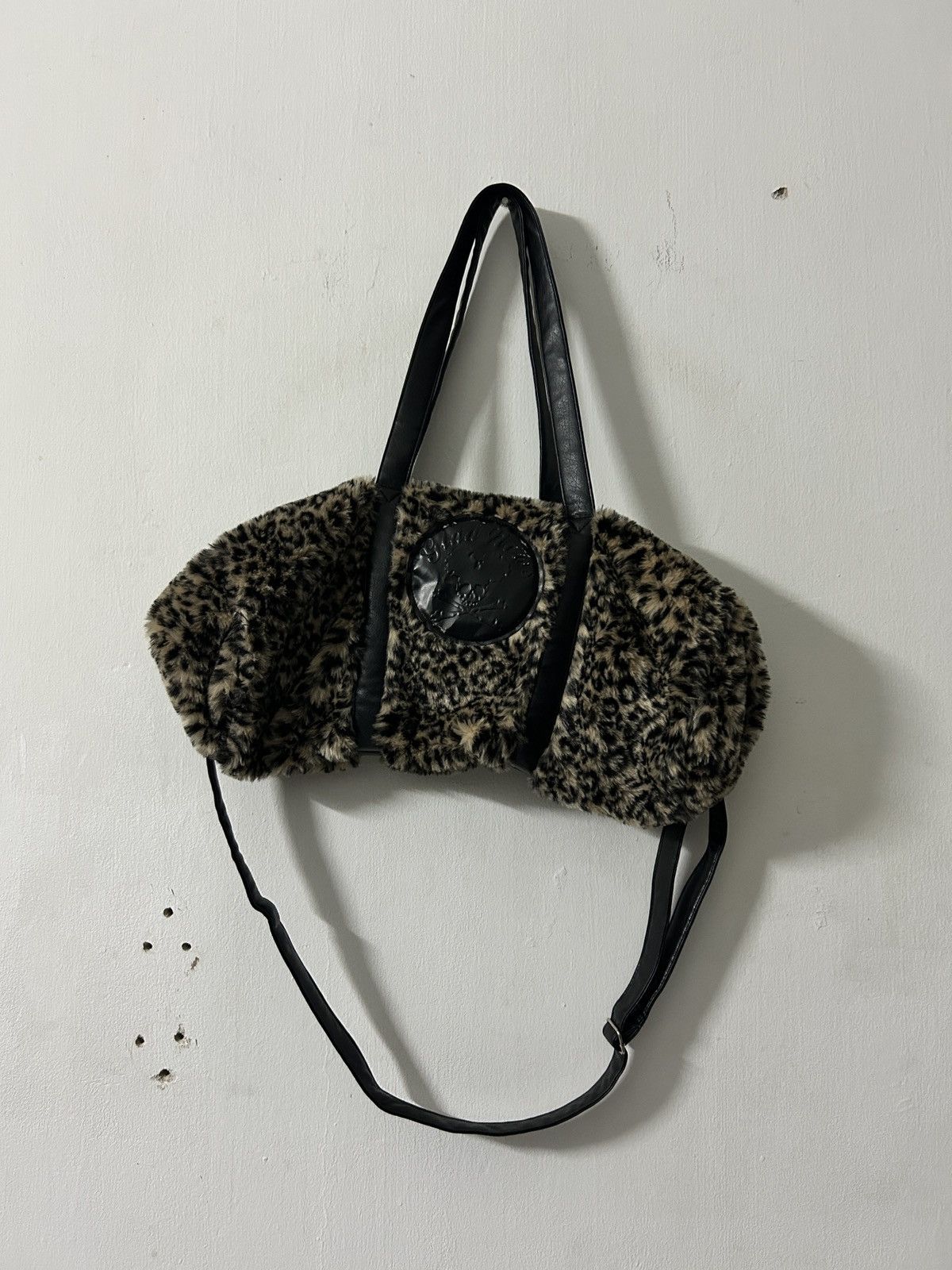 If Six Was Nine Glad news skull japanese punk leopard duffle bag Size ONE SIZE - 1 Thumbnail