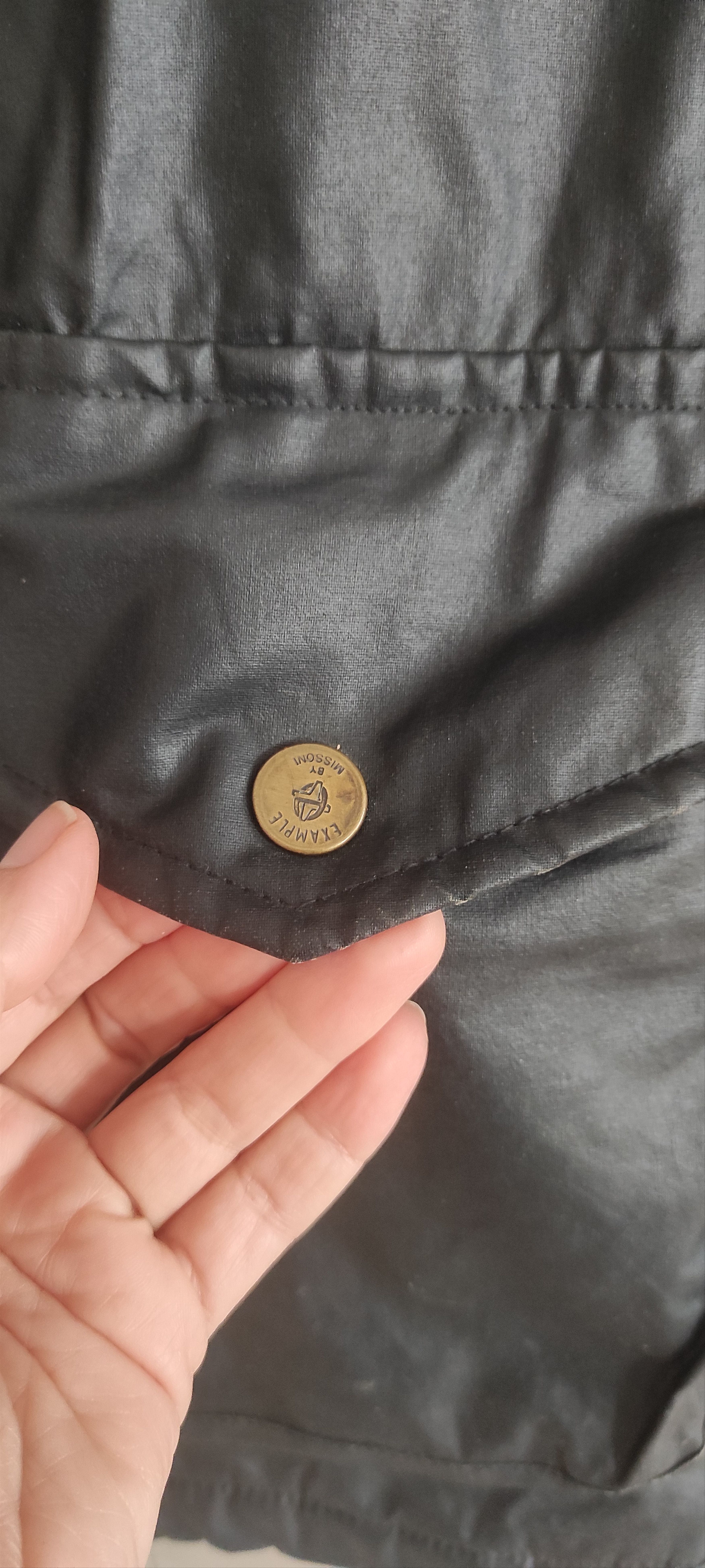 Missoni × Vintage Example by Missoni Padded Corduroy Collar Waxed Jacket Size US XL / EU 56 / 4 - 5 Thumbnail