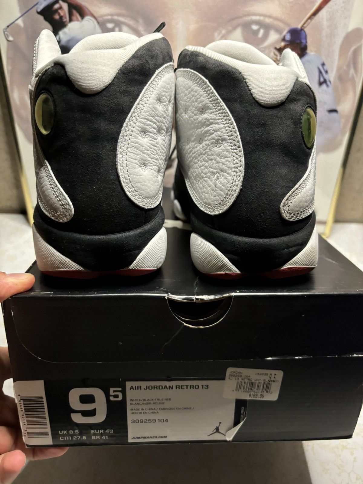 Jordan Brand Jordan Retro 13 ‘he Got Game’ Size US 9.5 / EU 42-43 - 7 Thumbnail