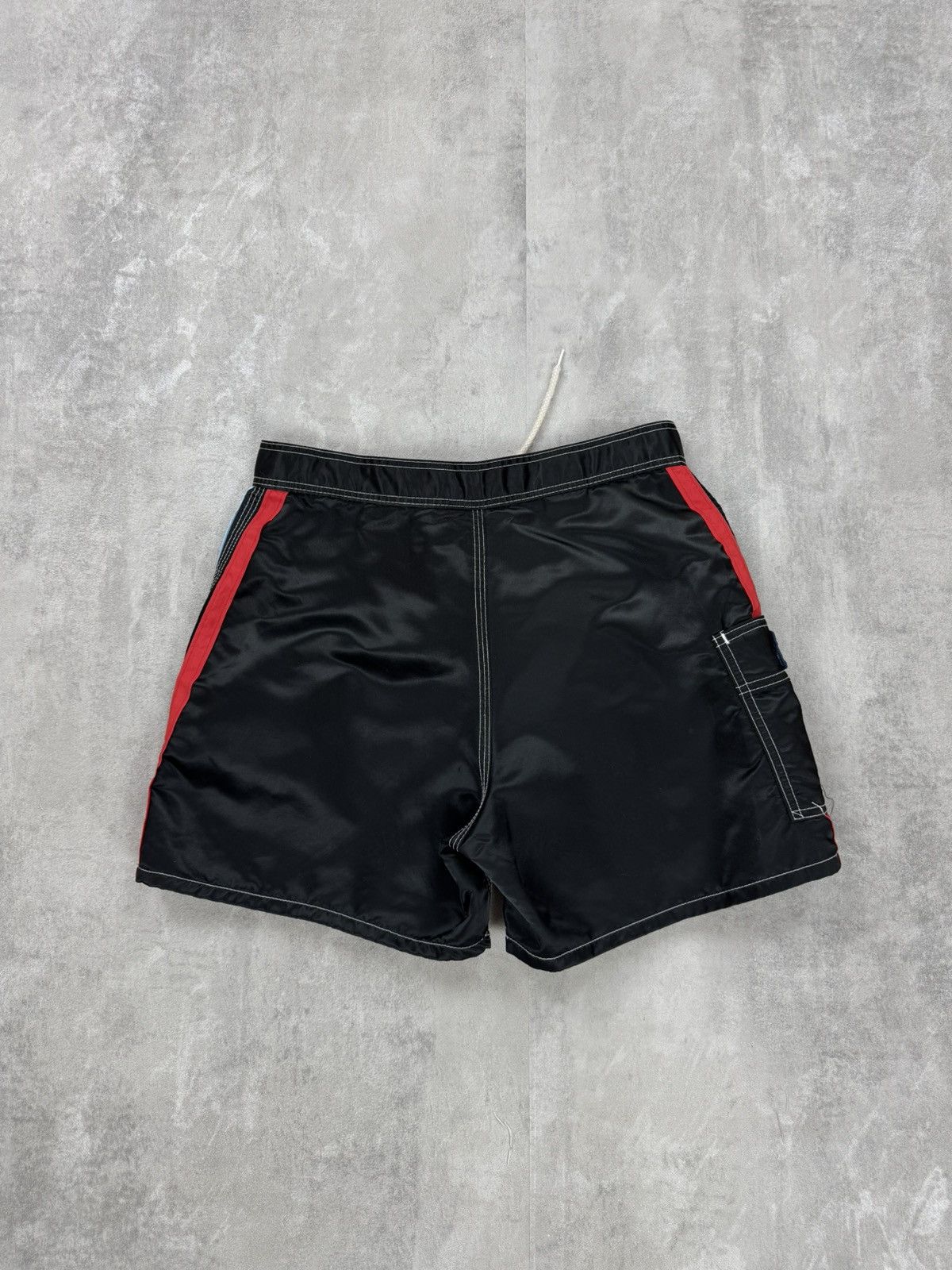 Other SUNDEK Vintage Swimming Shorts Vintage Nylon Made In USA Size US 27 - 2 Thumbnail
