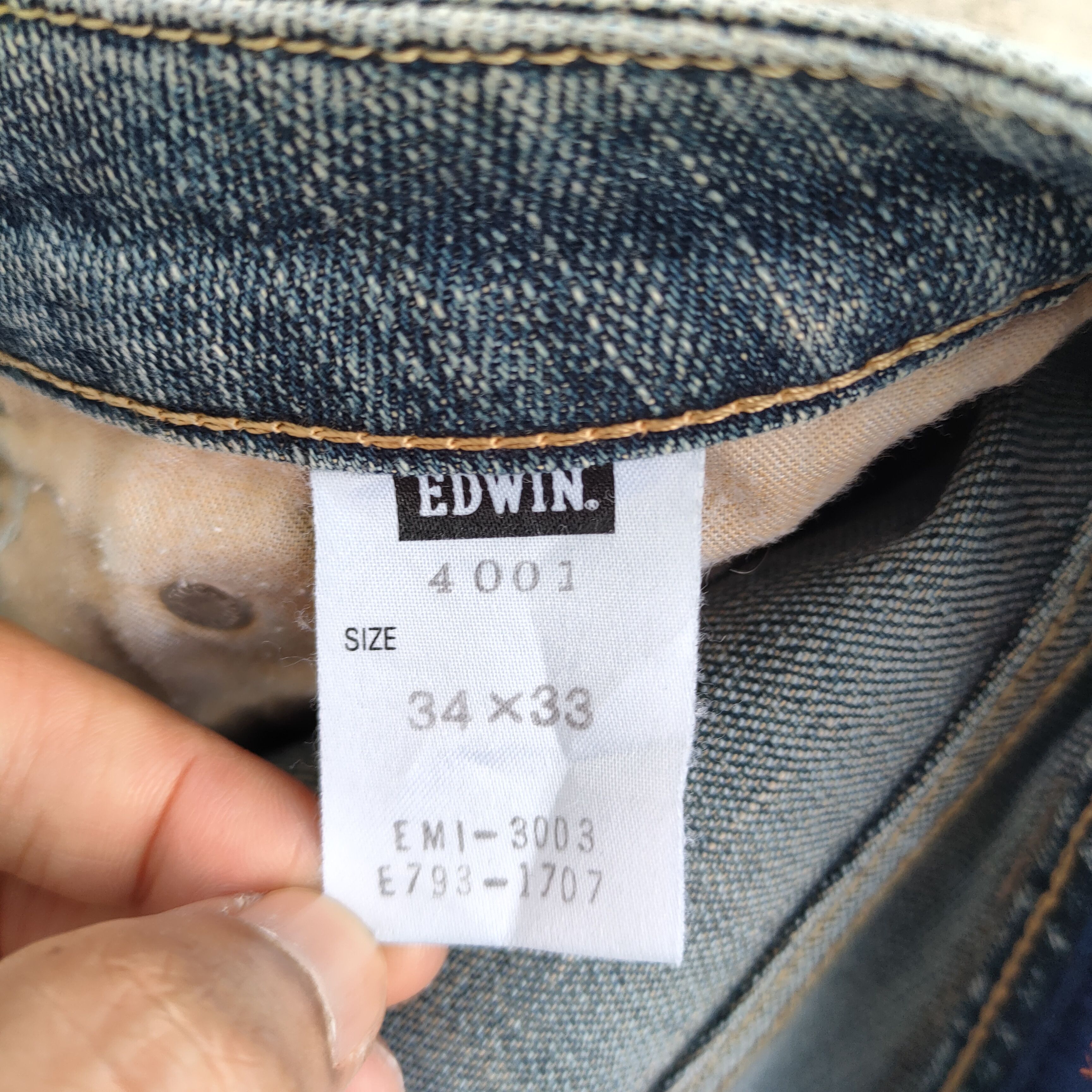 Edwin × Jean × Vintage VINTAGE MISS EDWIN WOMEN BOOTCUT FADED JEANS DENIM PANTS Size US 29 - 16 Thumbnail