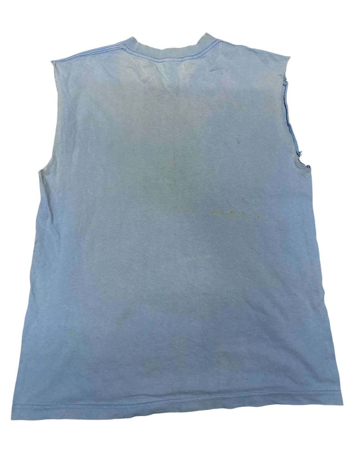 Vintage Distress Sleeveless George Straits 19.5x26.5 Size US L / EU 52-54 / 3 - 2 Thumbnail
