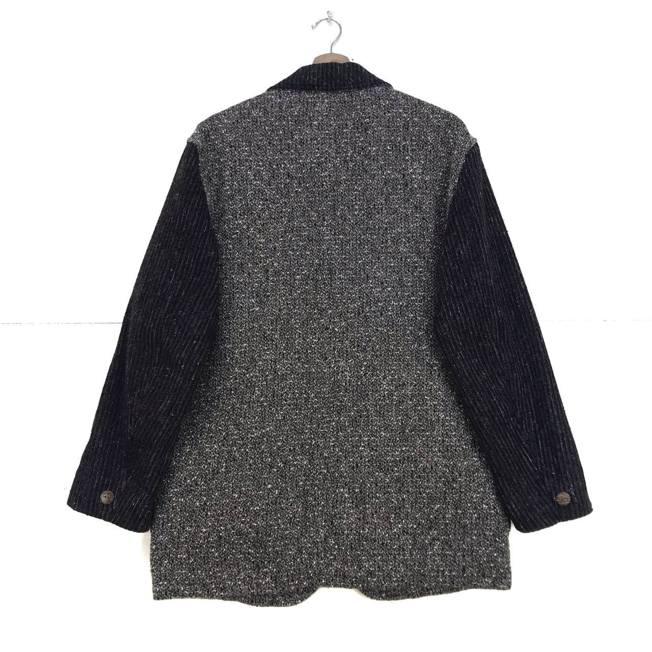 Designer × Harris Tweed Italianamente Ilprimo Patchwork Tweed Coat Blazer Jacker Size US S / EU 44-46 / 1 - 3 Thumbnail