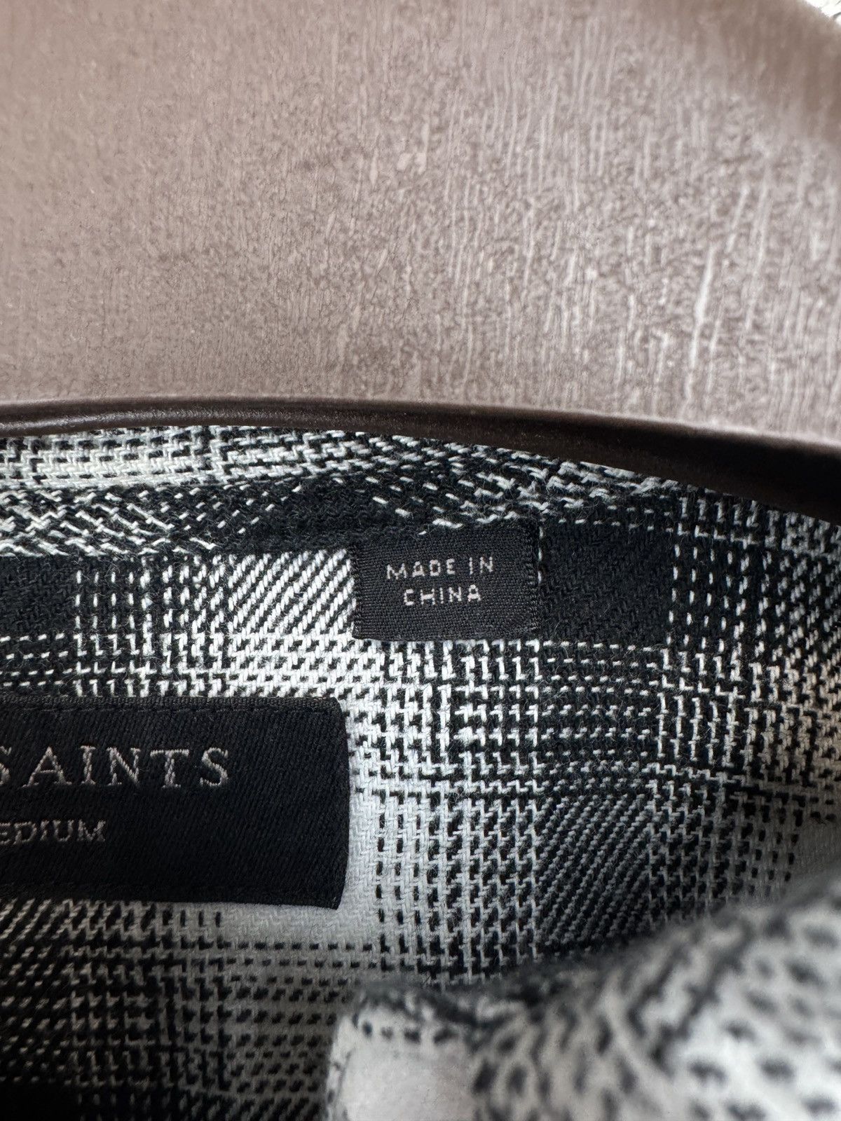 Allsaints Allsaints Lidenwood long sleeve shirt checkered flannel Size US M / EU 48-50 / 2 - 10 Thumbnail