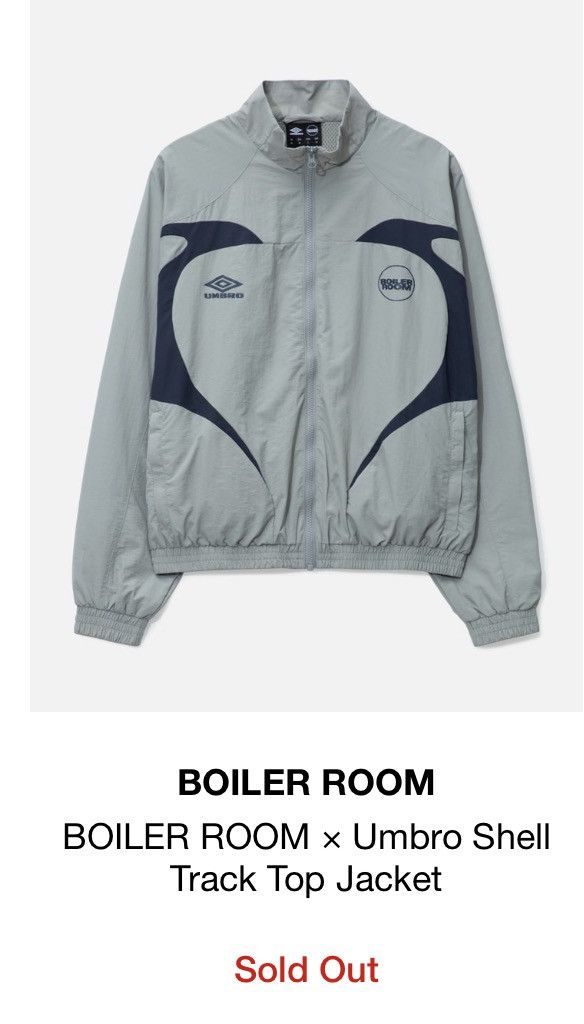 Boiler Room × Umbro Umbro x Boiler room track jacket Size US XL / EU 56 / 4 - 3 Thumbnail